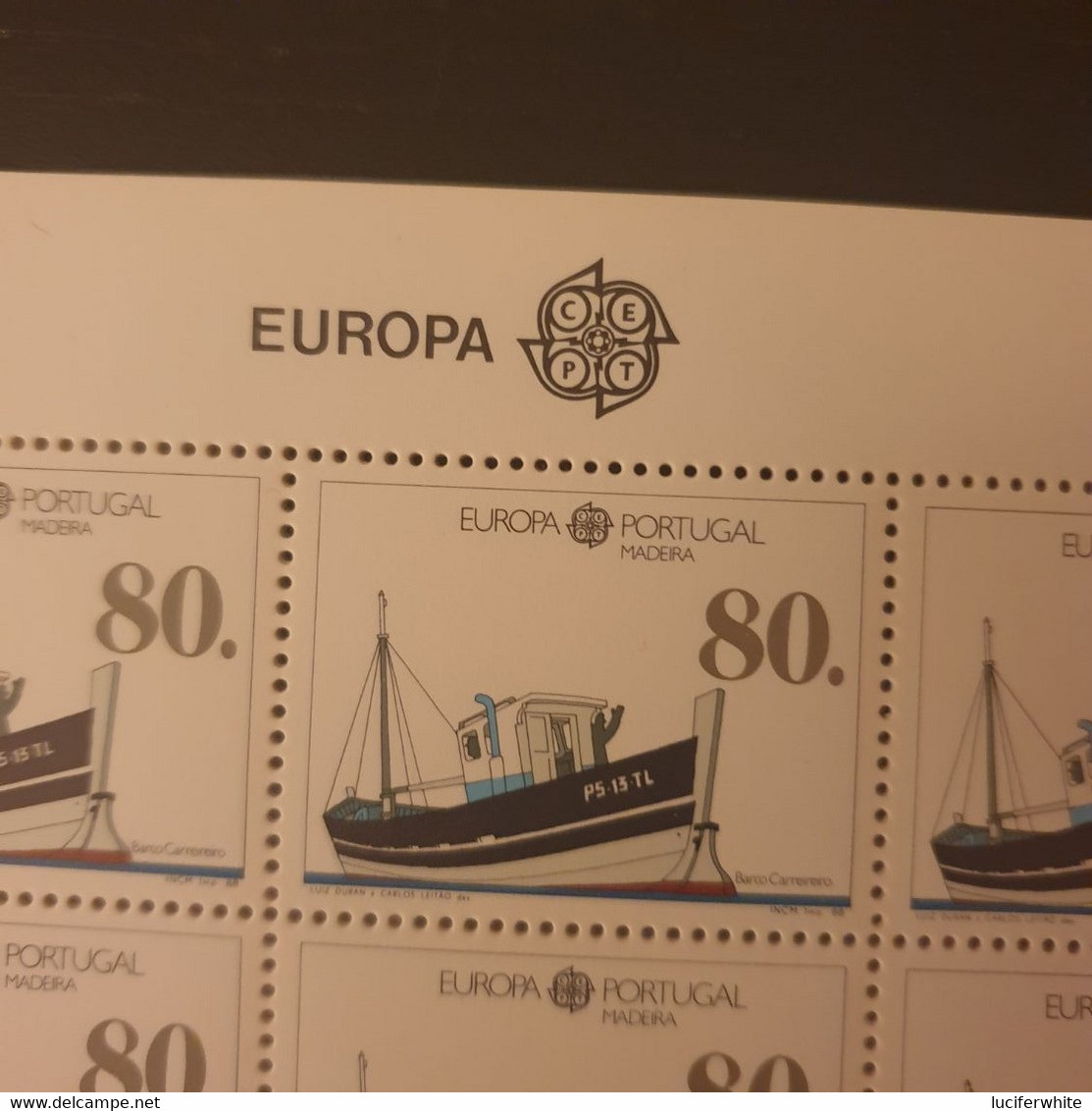 50 X Madeira Portugal - CEPT 1998 - Ships - 1998