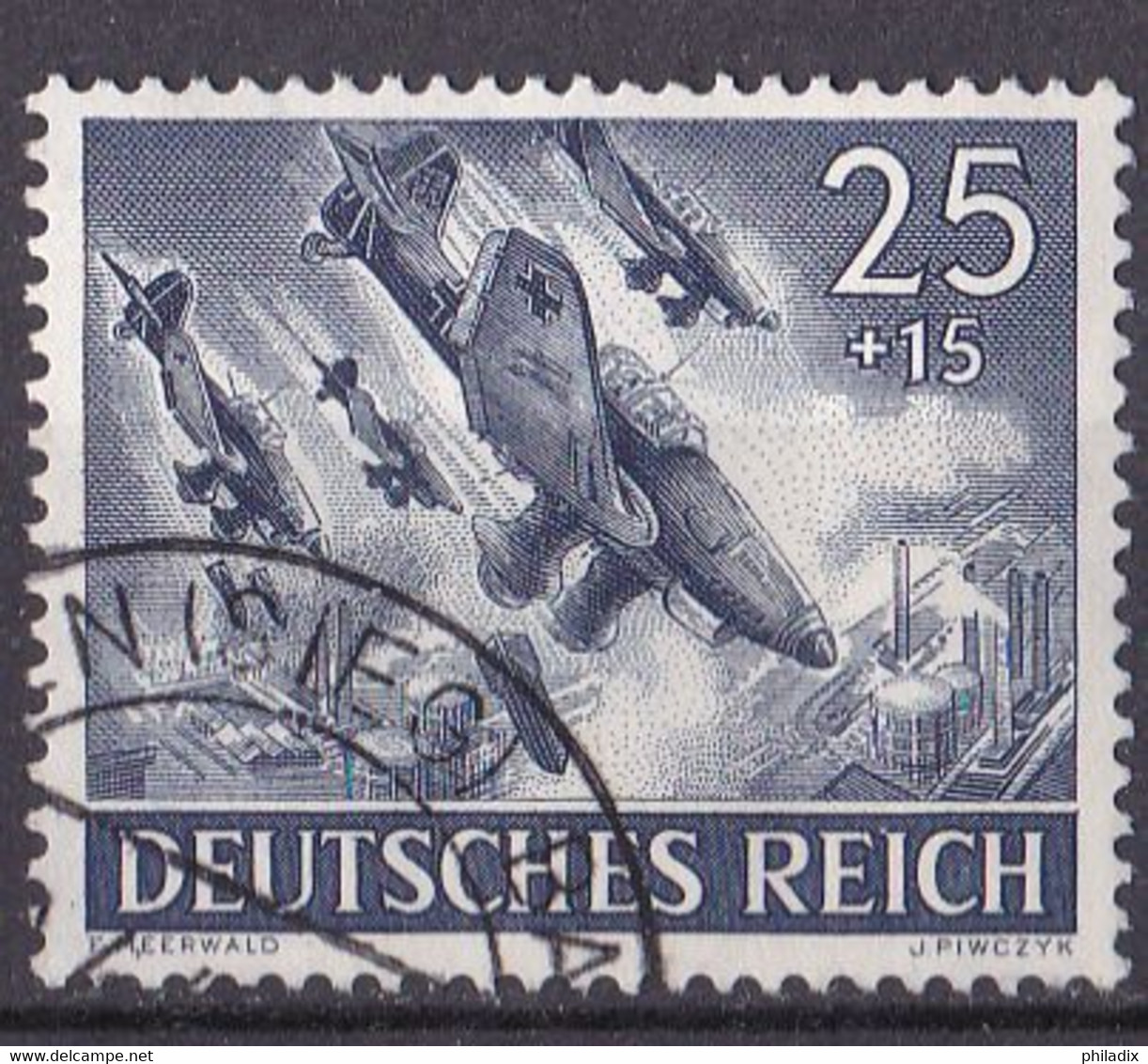 (839) Deutsches Reich 1943 O/used (A1-56) - Gebraucht