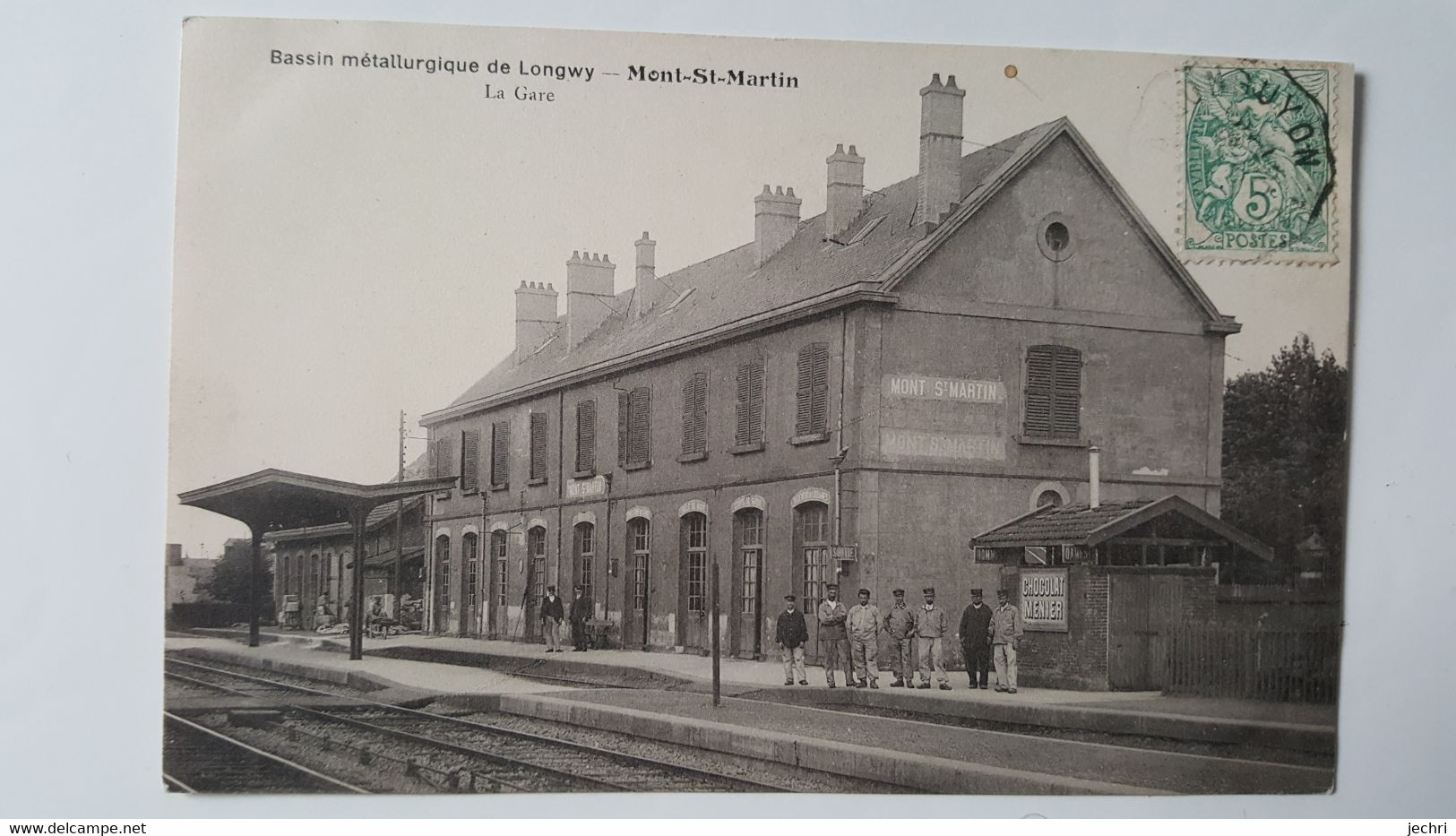 Mont St Martin , La Gare , Bassin Metallurgique De Longwy - Mont Saint Martin