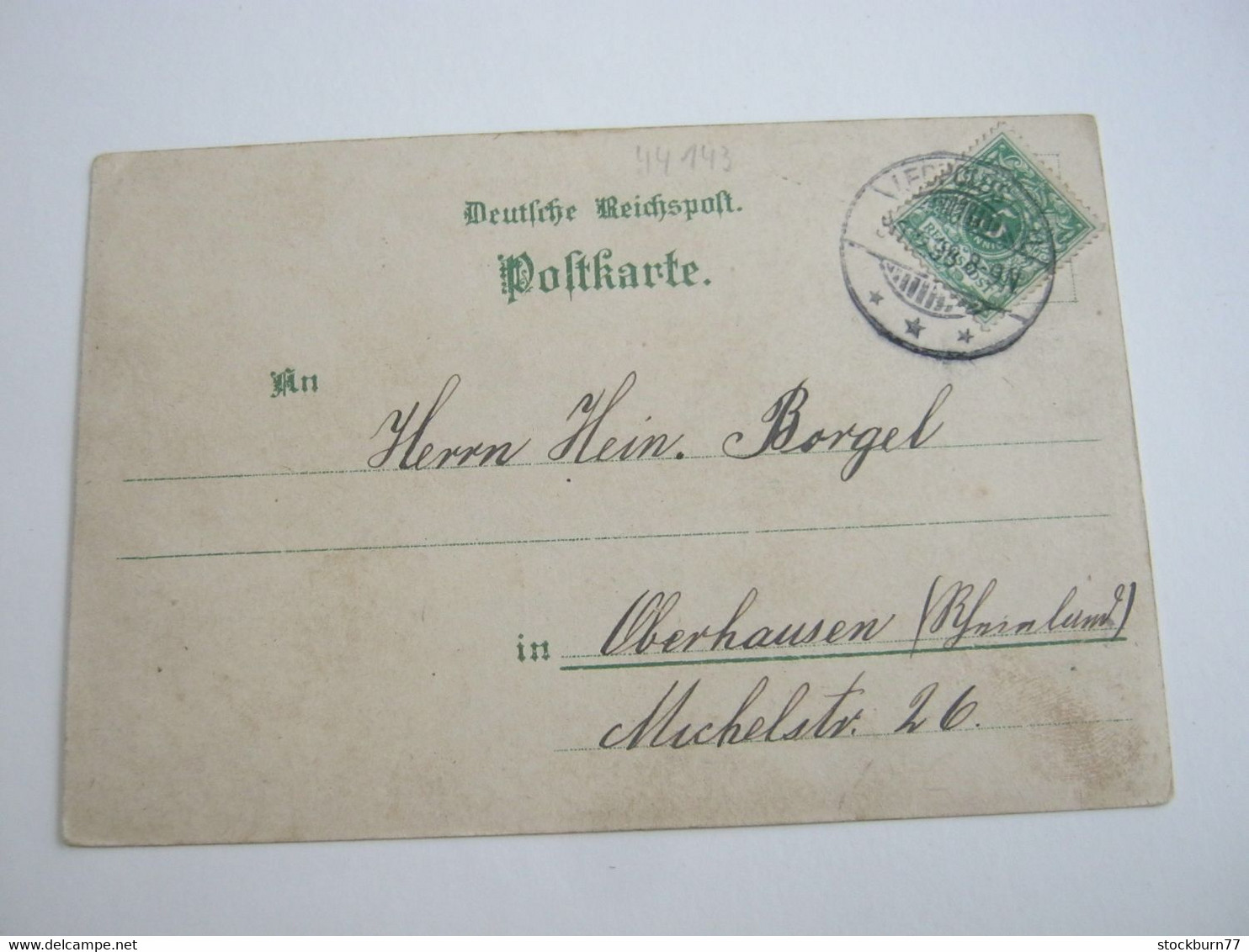 DORTMUND  , Uhrengeschäft ,    Schöne Karte Um 1898 ,    Siehe  2 Abbildungen - Dortmund