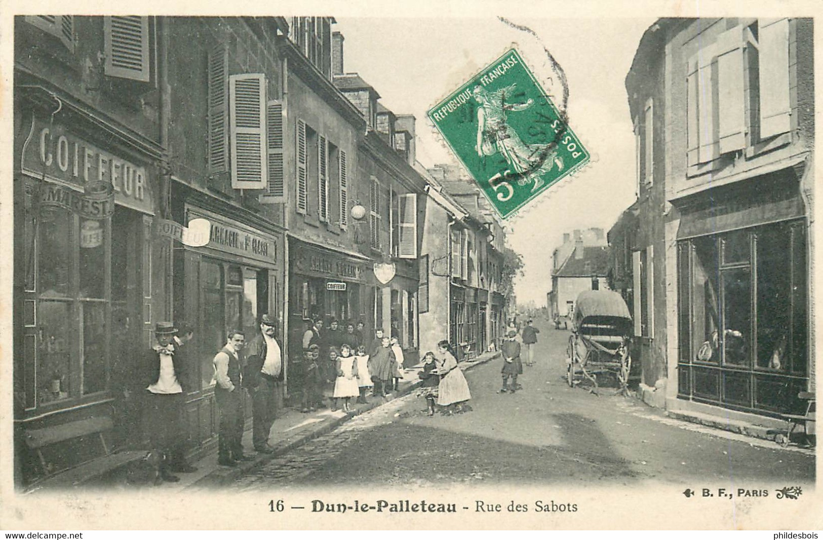 CREUSE  DUN LE PALLETEAU   Rue Des Sabots - Dun Le Palestel