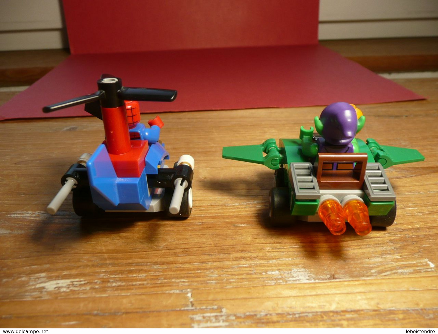 LEGO 76064 MARVEL SUPER HEROES MIGHTY MICROS SPIDER-MAN VS GOBLIN BOUFFON VERT COMPLET DES PIECES SANS NOTICE SANS BOITE - Non Classés