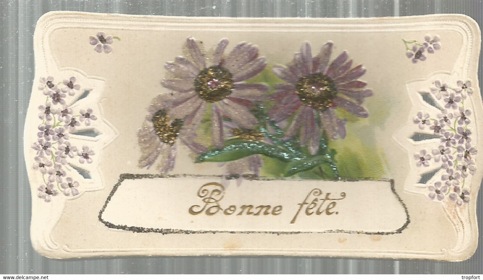 Carte BONNE FETE 1905 Fleurs CARTE DE VOEUX - Fête Des Mères