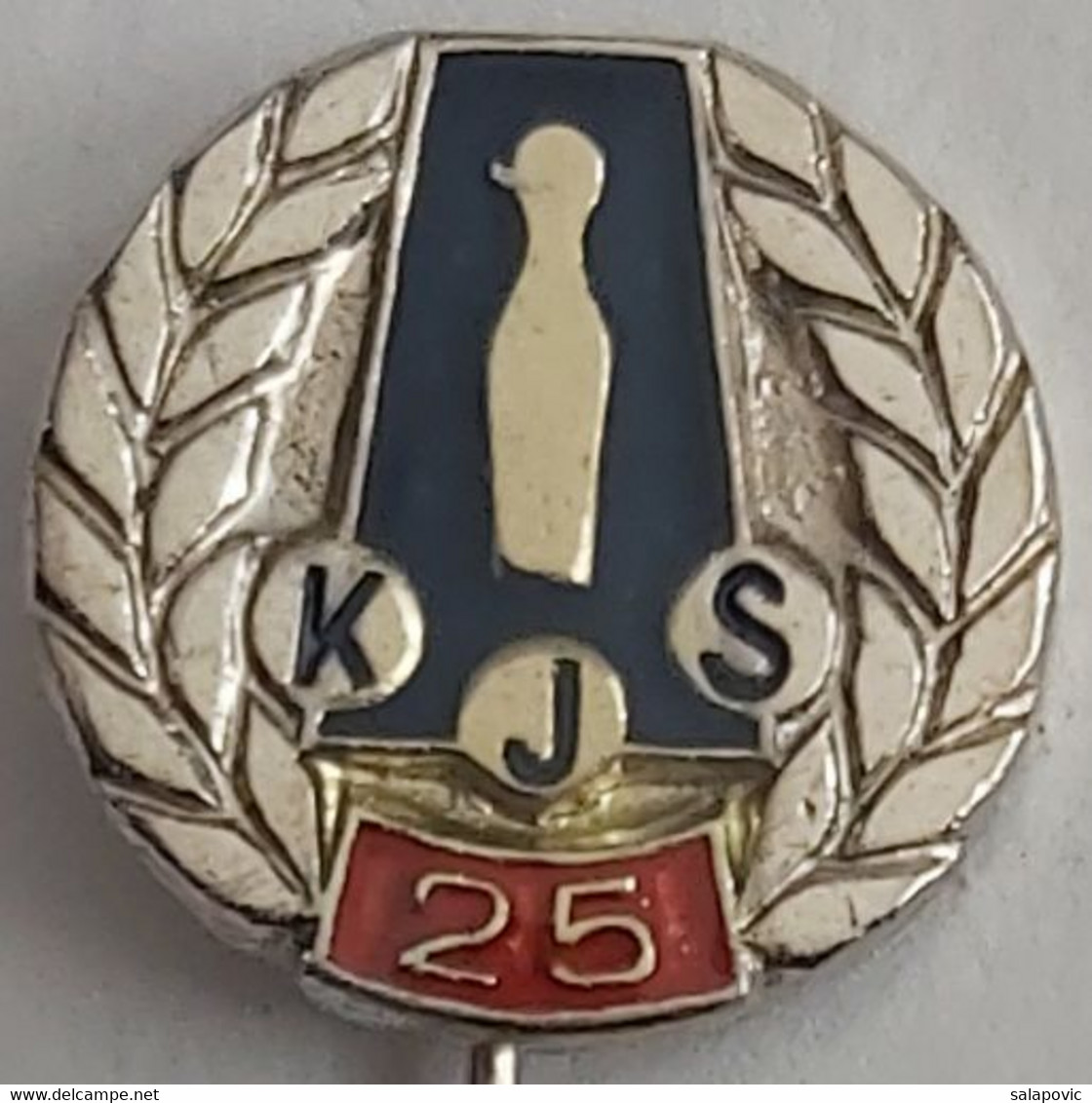 Bowling Federation Yugoslavia Kuglacki Savez Jugoslavije KSJ PIN A12/7 - Bowling