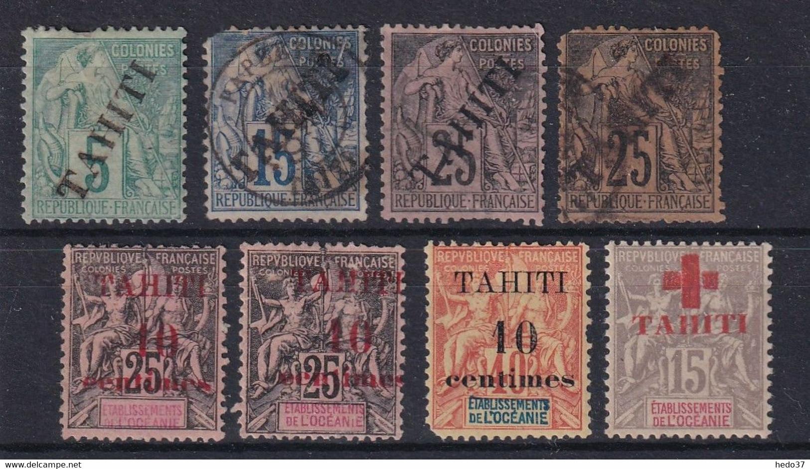 Tahiti - Timbres Avec Défauts - Unused Stamps