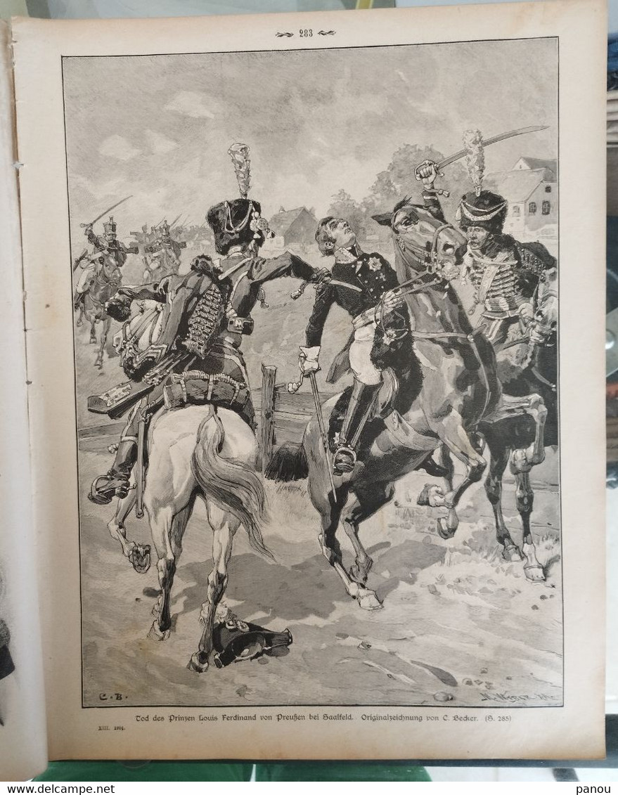 Das Buch Für Alle 1904 Nr 13. Louis Ferdinand Von Preußen Saalfeld. Holland. Andalucia Andalusien Andalusia. Japan - Autres & Non Classés