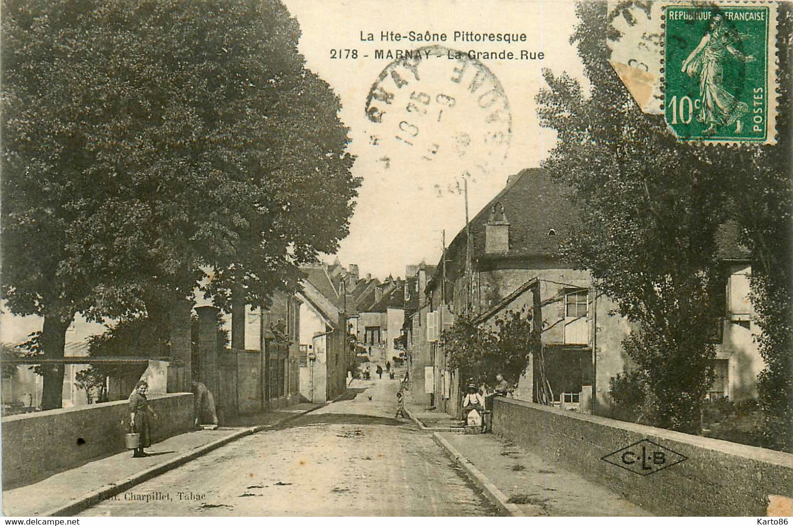 Marnay * La Grande Rue Du Village - Marnay