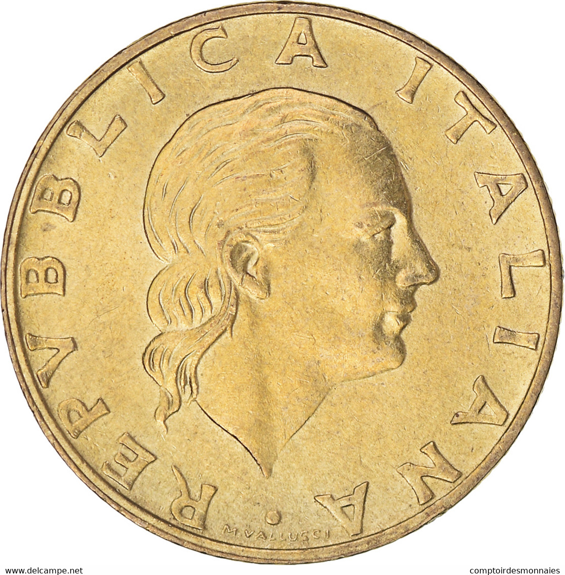 Monnaie, Italie, 200 Lire, 1992, Rome, TTB+, Bronzital, KM:151 - 200 Lire