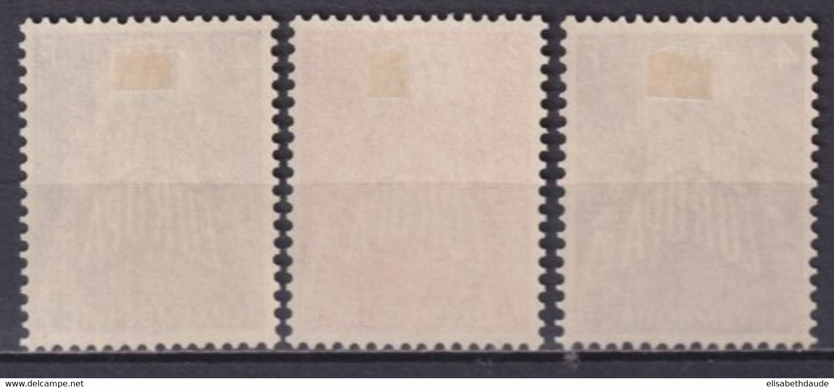 1957 - EUROPA / CEPT - LUXEMBOURG - YVERT N°531/533 * MLH - COTE YVERT Pour ** = 155 EUR. - 1957