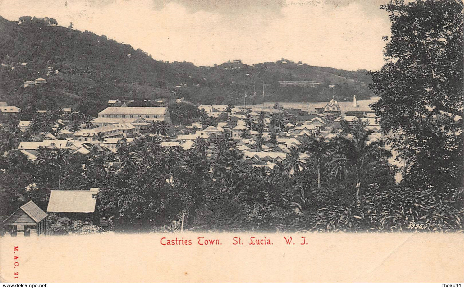 ¤¤   -  SAINTE-LUCIE   -   CASTRIE  Town     -   ¤¤ - St. Lucia