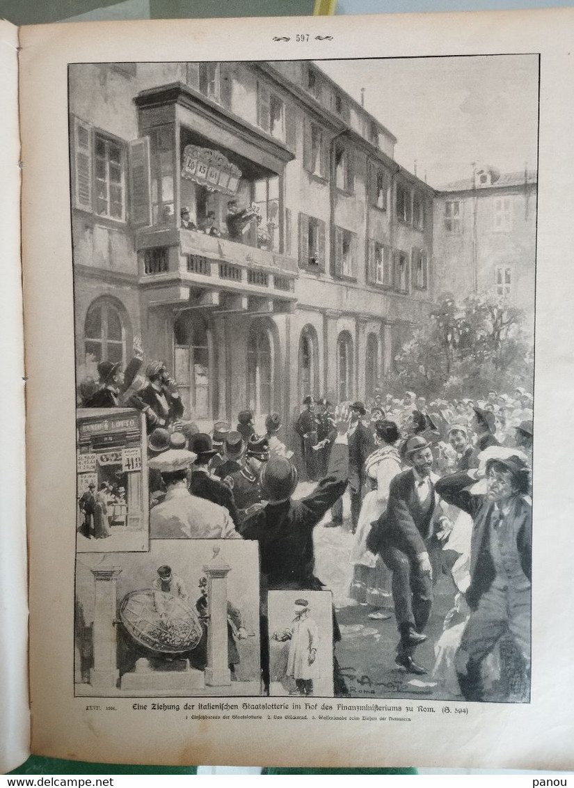 Das Buch Für Alle 1904 Nr 27. Rom Roma. Notre Dame Paris - Autres & Non Classés