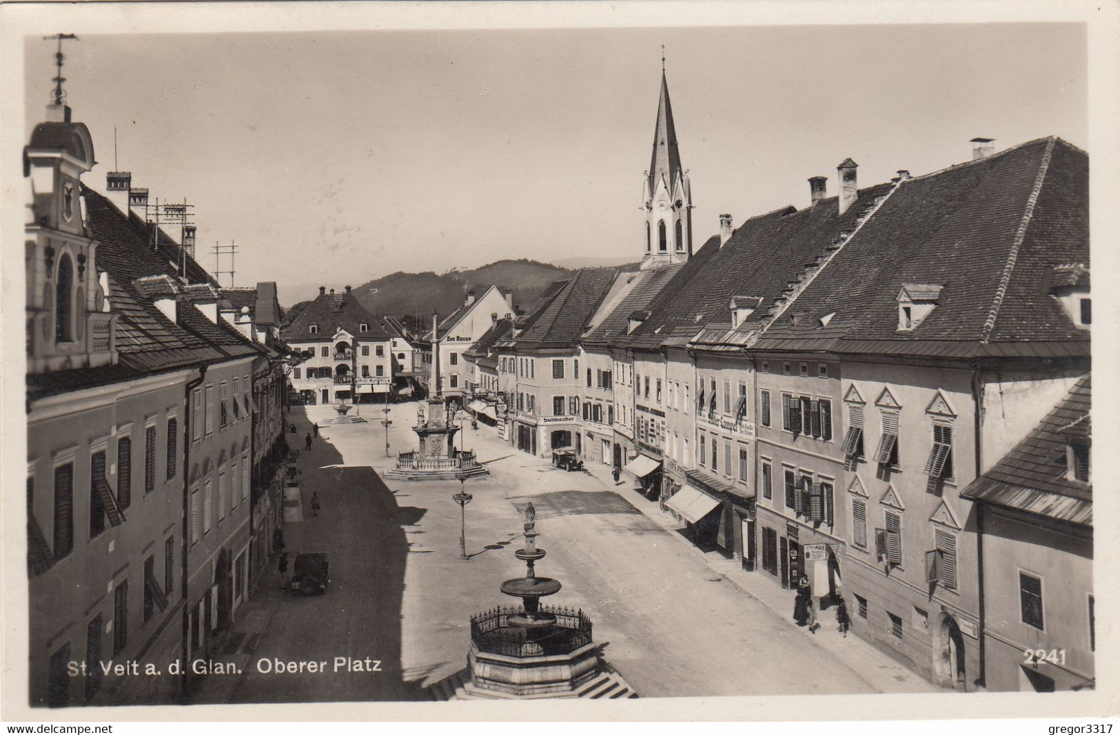 C628) ST. VEIT A. D. GLANZ - Oberre Platz - ALT ! 1932 - St. Veit An Der Glan