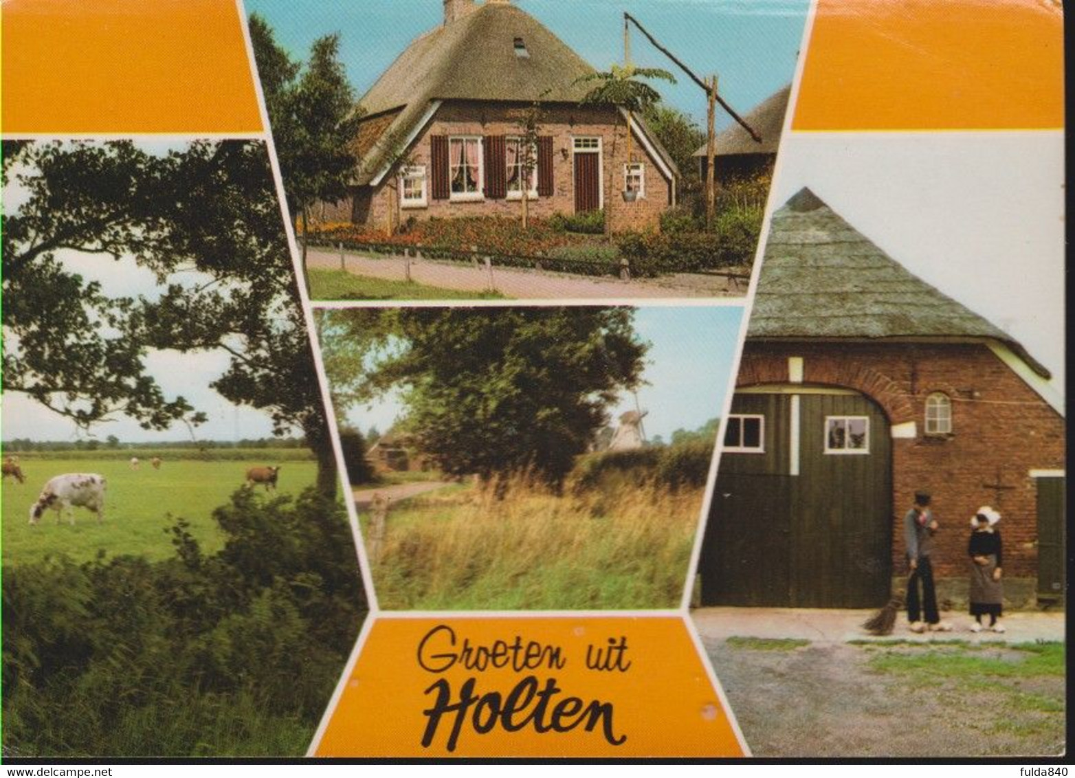 CPM. PAYS-BAS.  Groeten Uit HOLTEN. - Holten