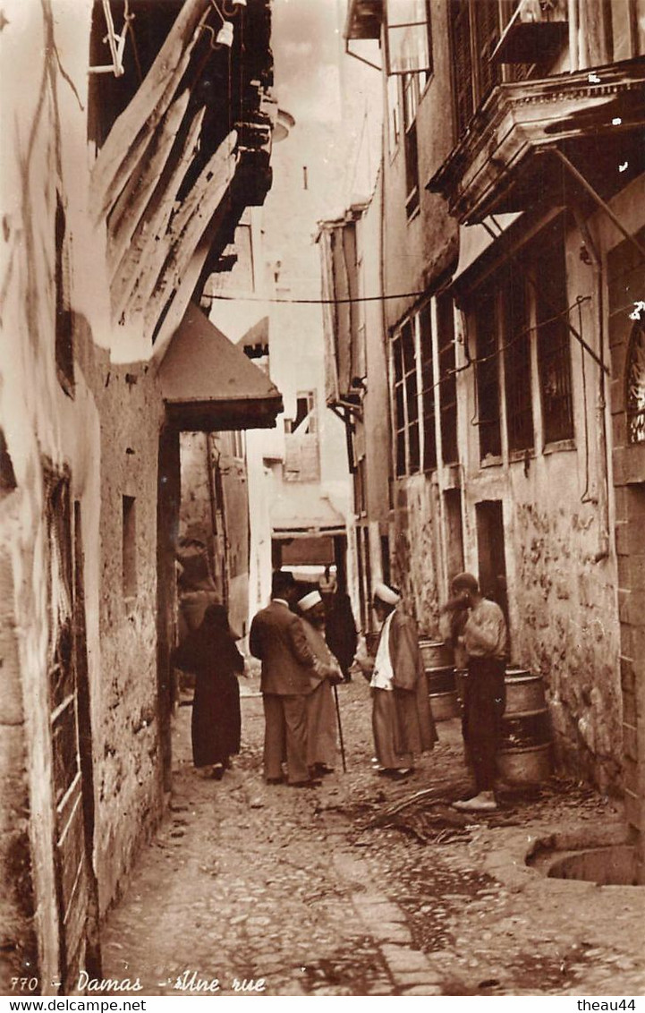 ¤¤   -   SYRIE   -   DAMAS   -  Carte-Photo D'une Rue     -   ¤¤ - Syria