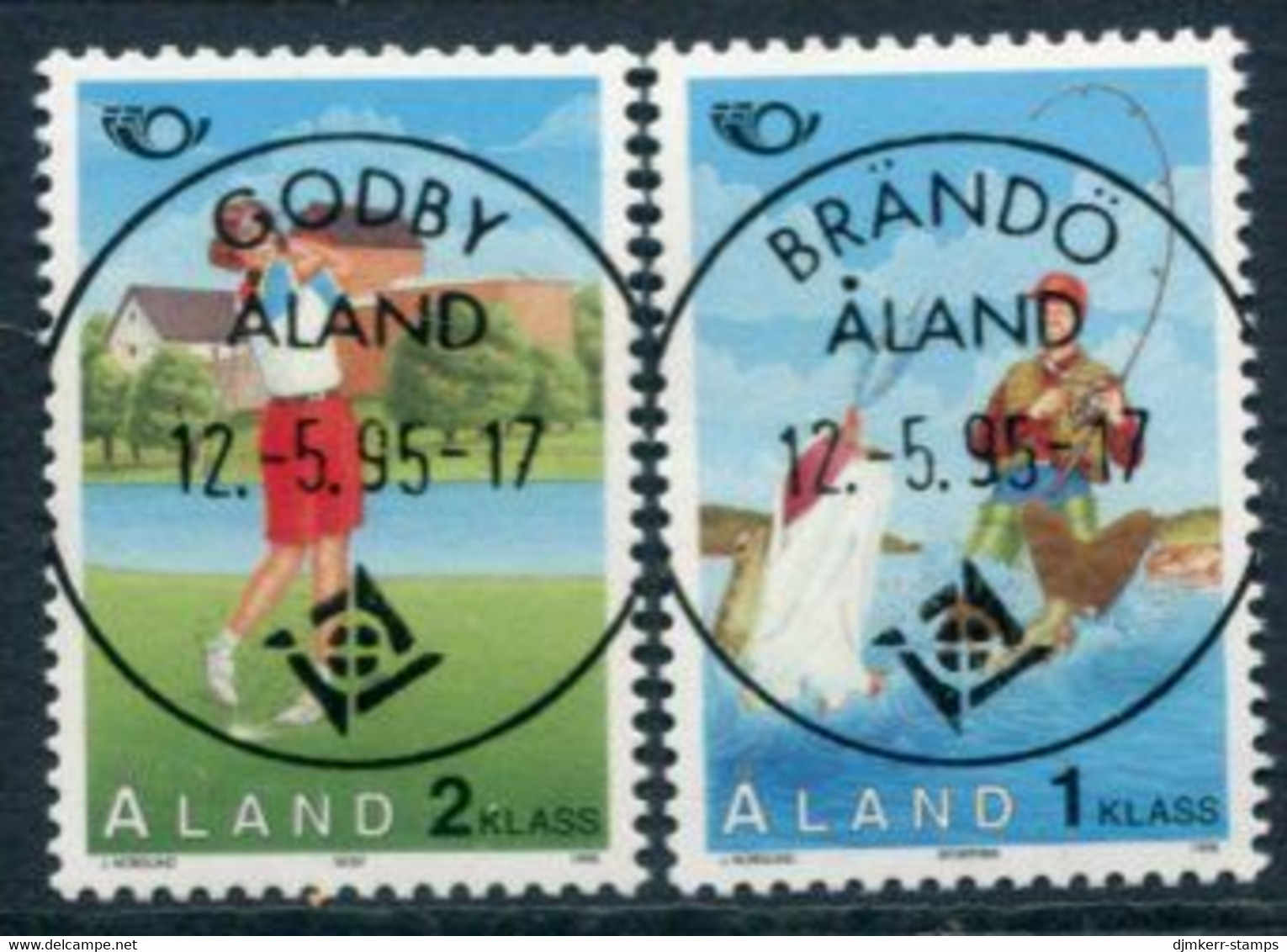 ALAND ISLANDS 1995 Tourism Used.  Michel 102-03 - Ålandinseln