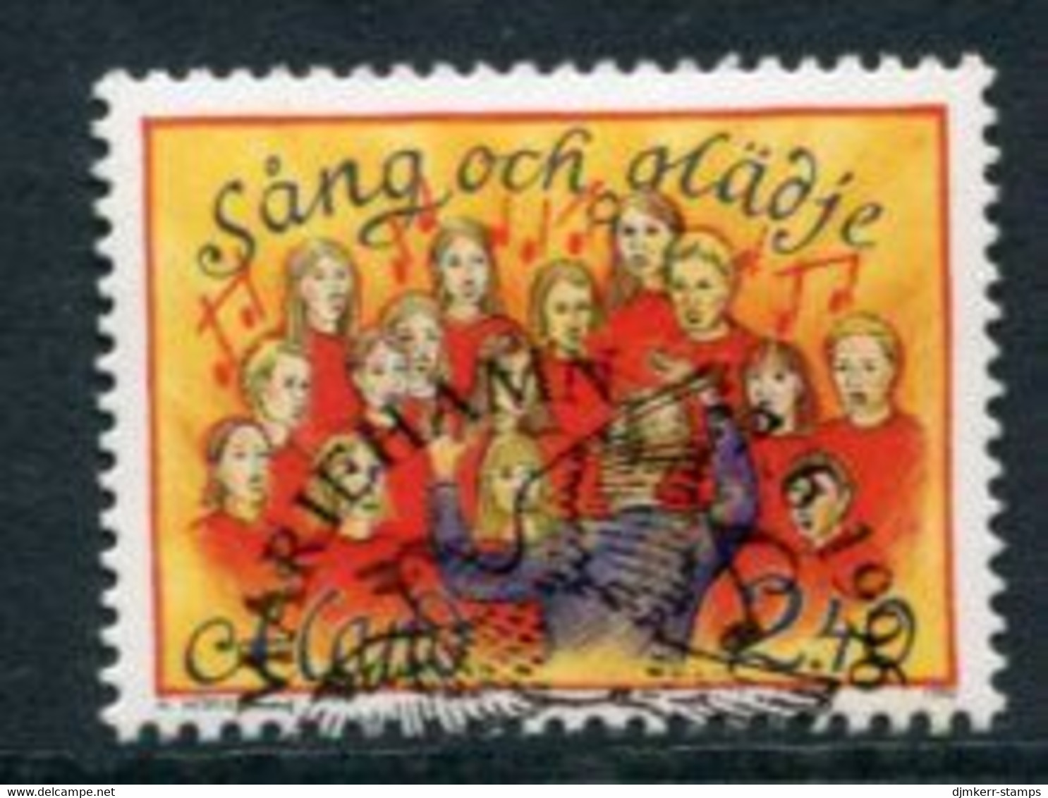 ALAND ISLANDS 1996 Music And Song Festival Used.  Michel 115 - Aland