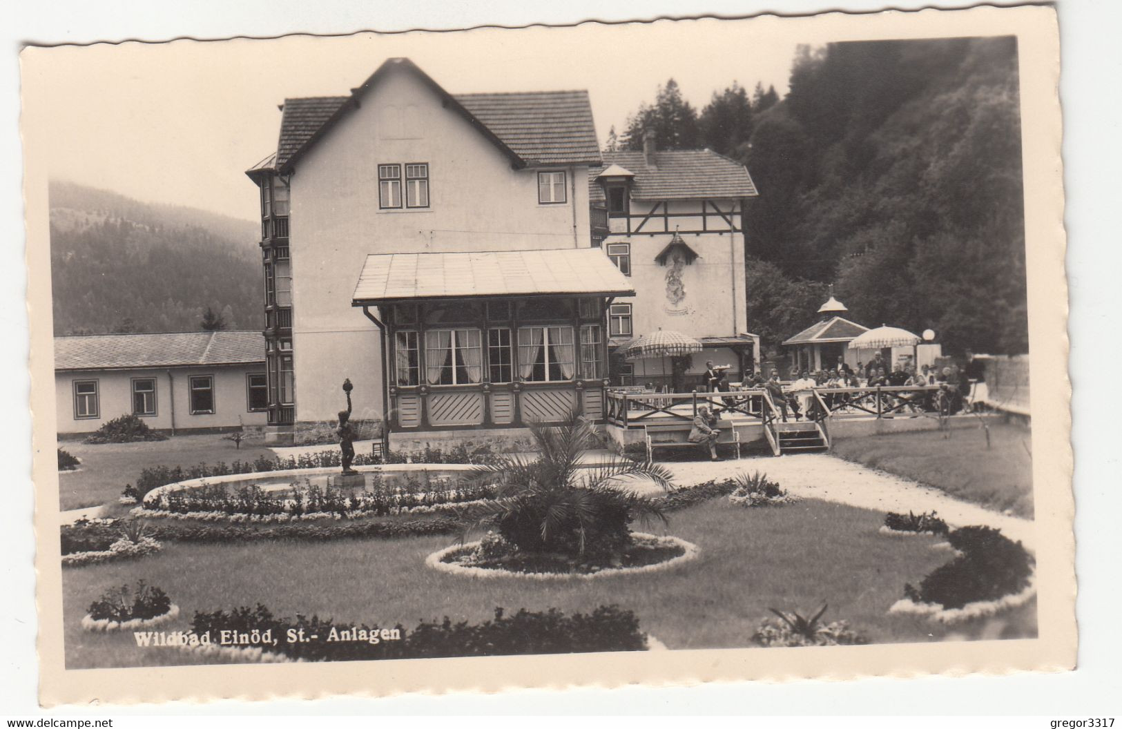 C640) Wildbad EINÖD - Steiermark - ANLAGEN - Super DETAIL Ansicht ALT - Neumarkt