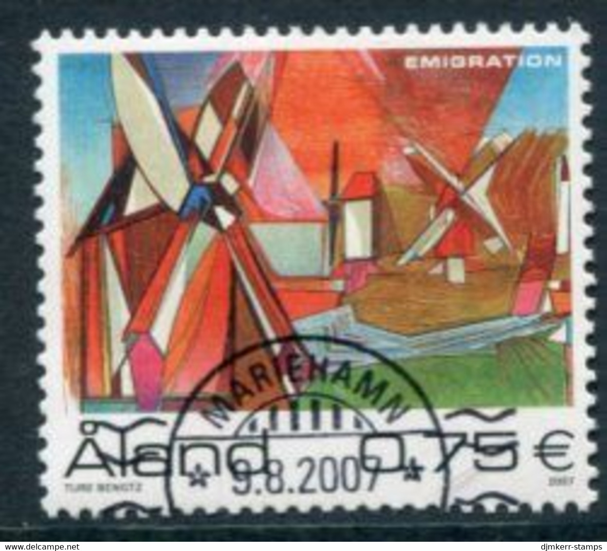 ALAND ISLANDS 2007 Bengtz Centenary Used.  Michel 286 - Ålandinseln