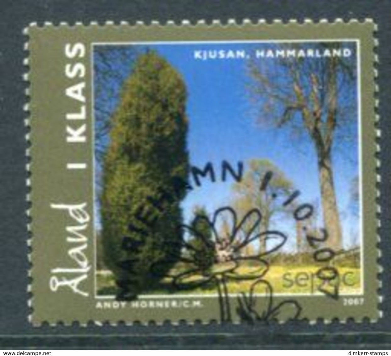 ALAND ISLANDS 2007 SEPAC: Landscape Used.  Michel 287 - Aland