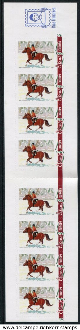 ALAND ISLANDS 2008 Personalised Stamp: Rider Booklet MNH / **.  Michel 302,MH - Ålandinseln