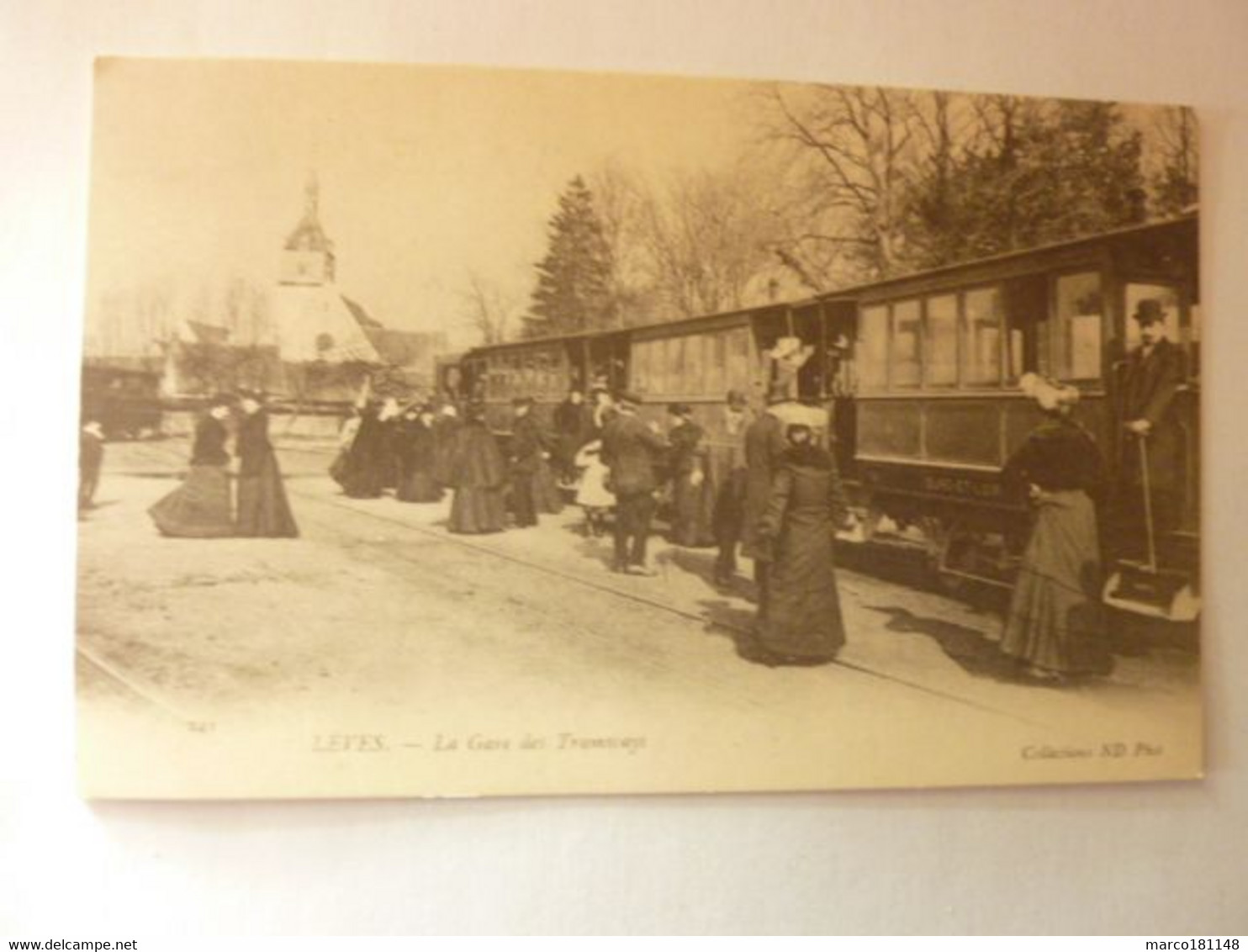 LEVES - La Gare Des Tramways - Reproduction CECODI - Lèves