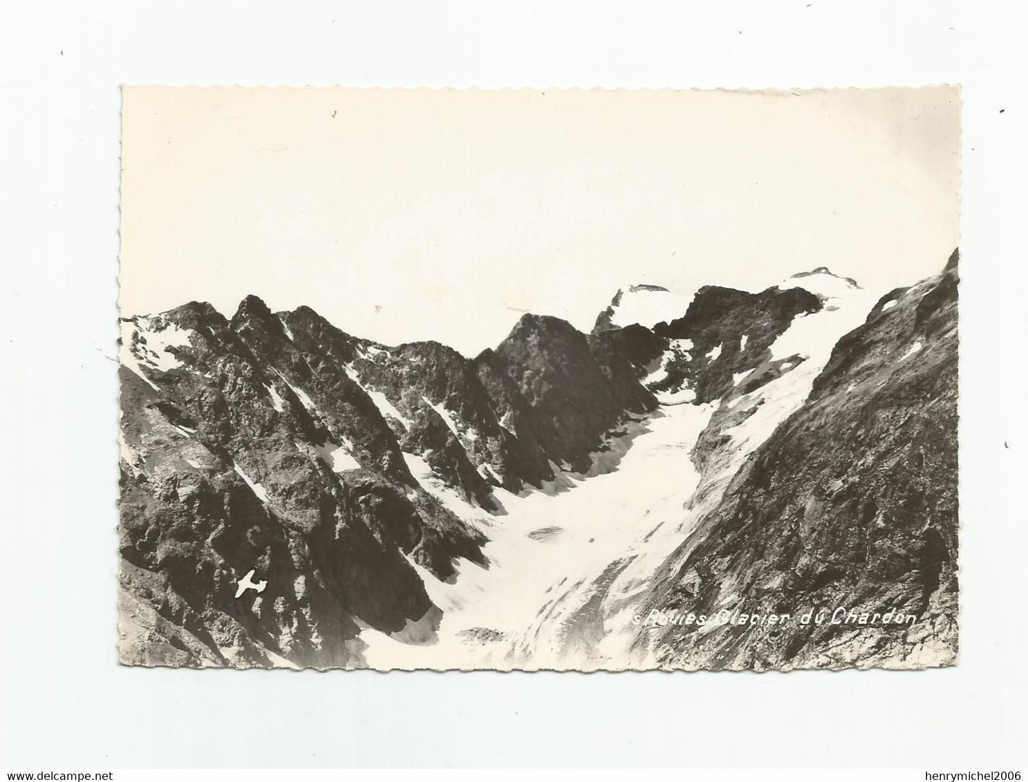 05 Hautes Alpes Oisans Glacier Du Chardon Ed Fousset Oddoux De Grenoble - Other & Unclassified