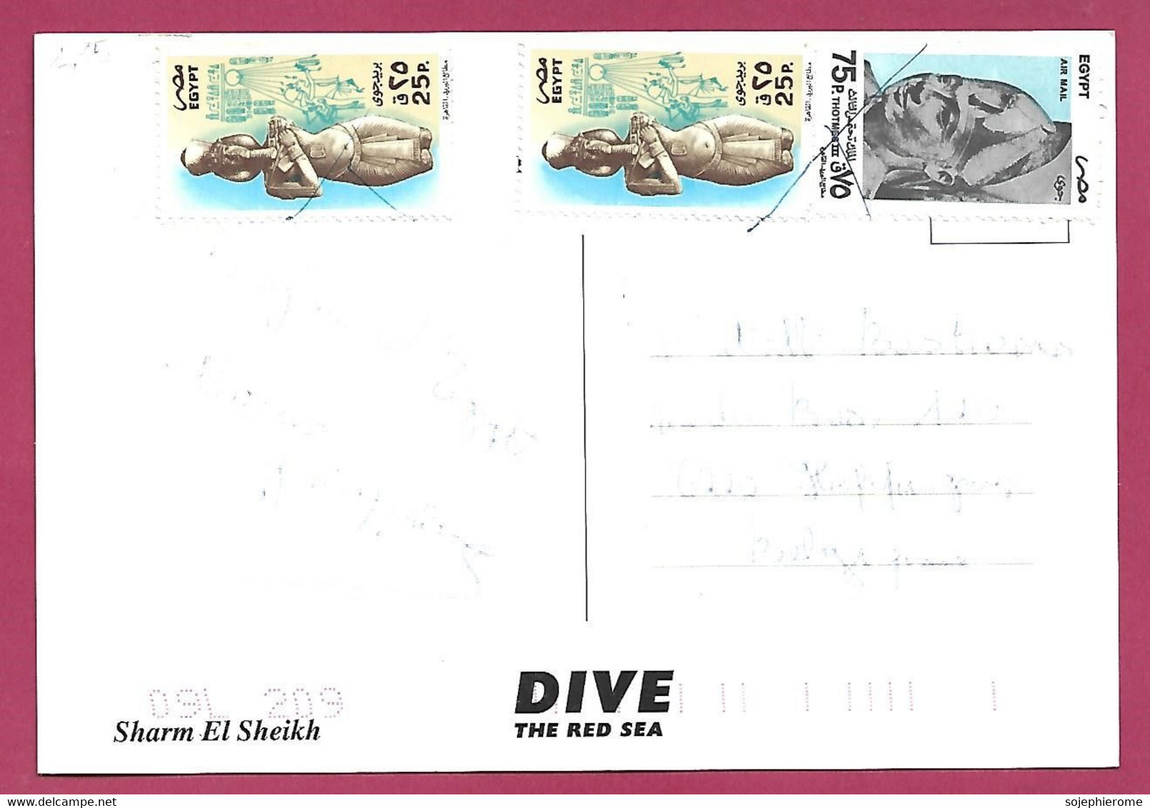 Sharm El Sheikh (Egypte) 2scans Stamps - Sharm El Sheikh