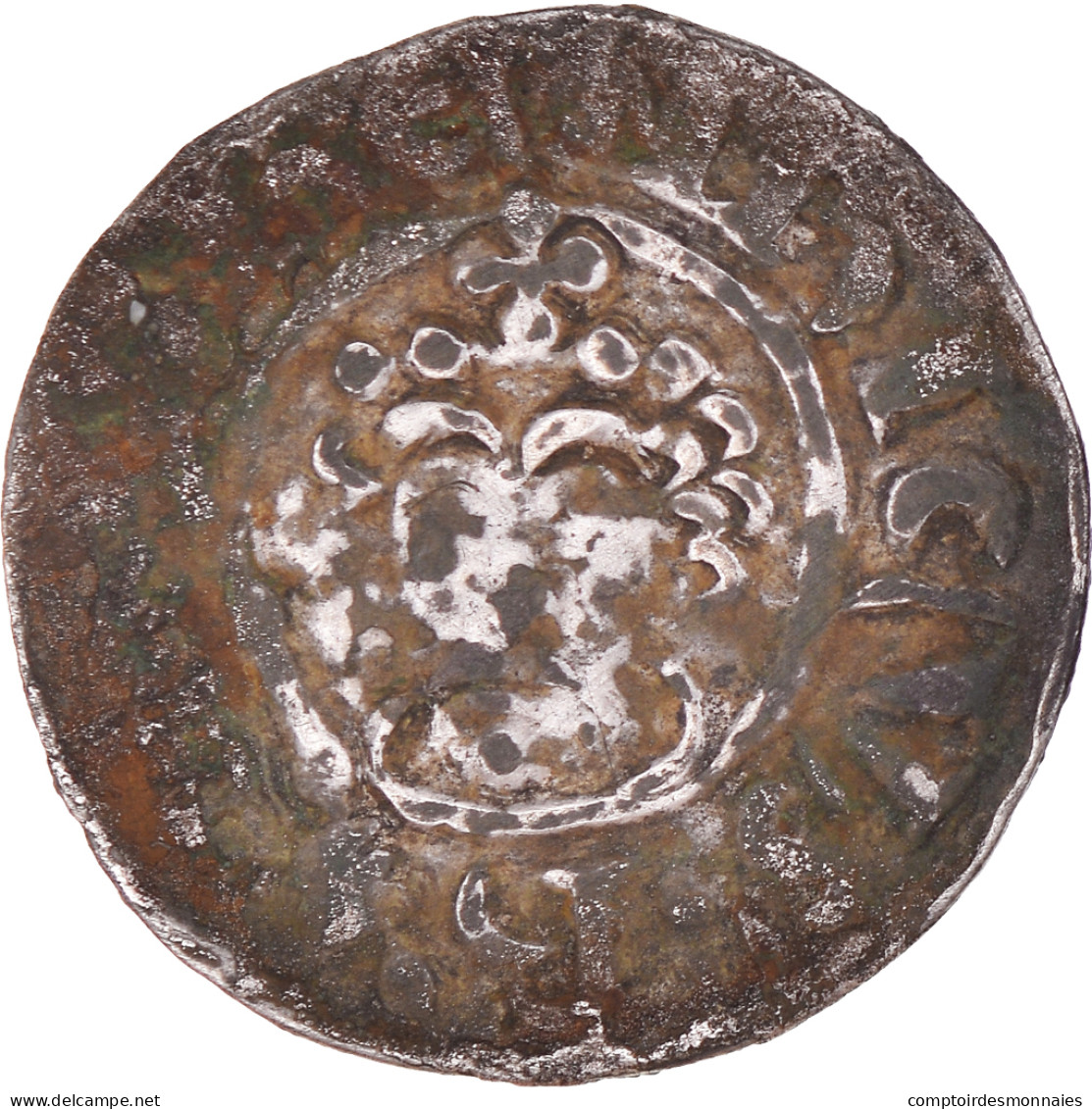 Monnaie, Grande-Bretagne, John, Penny, 1205-1207, Londres, TB+, Argent - 1066-1485 : Bas Moyen-Age