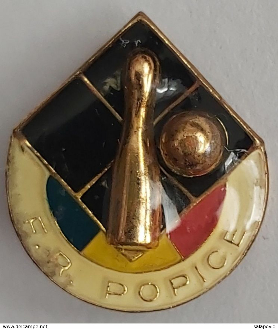 Federația Română De Popice Romania Bowling Federation Association Union PIN A12/7 - Bowling