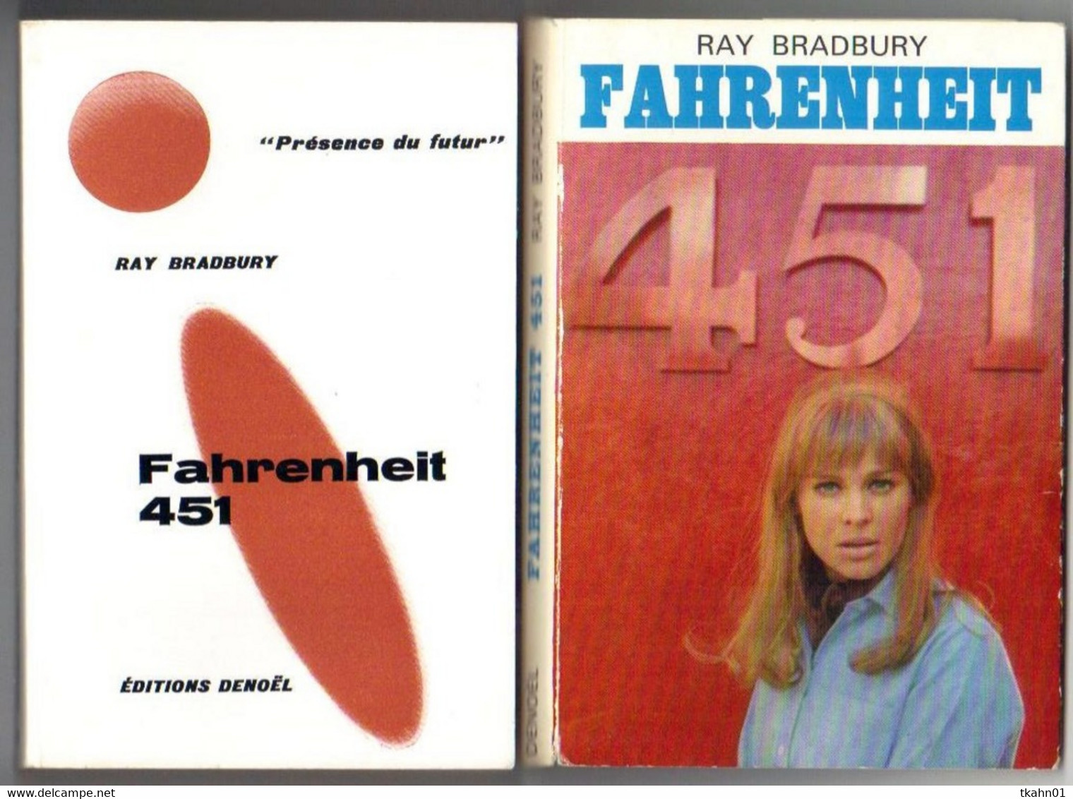 PRESENCE DU FUTUR N° 8 " FAHRENHEIT 451 " BRADBURY  DE 1966  AVEC SA JACQUETTE - Présence Du Futur