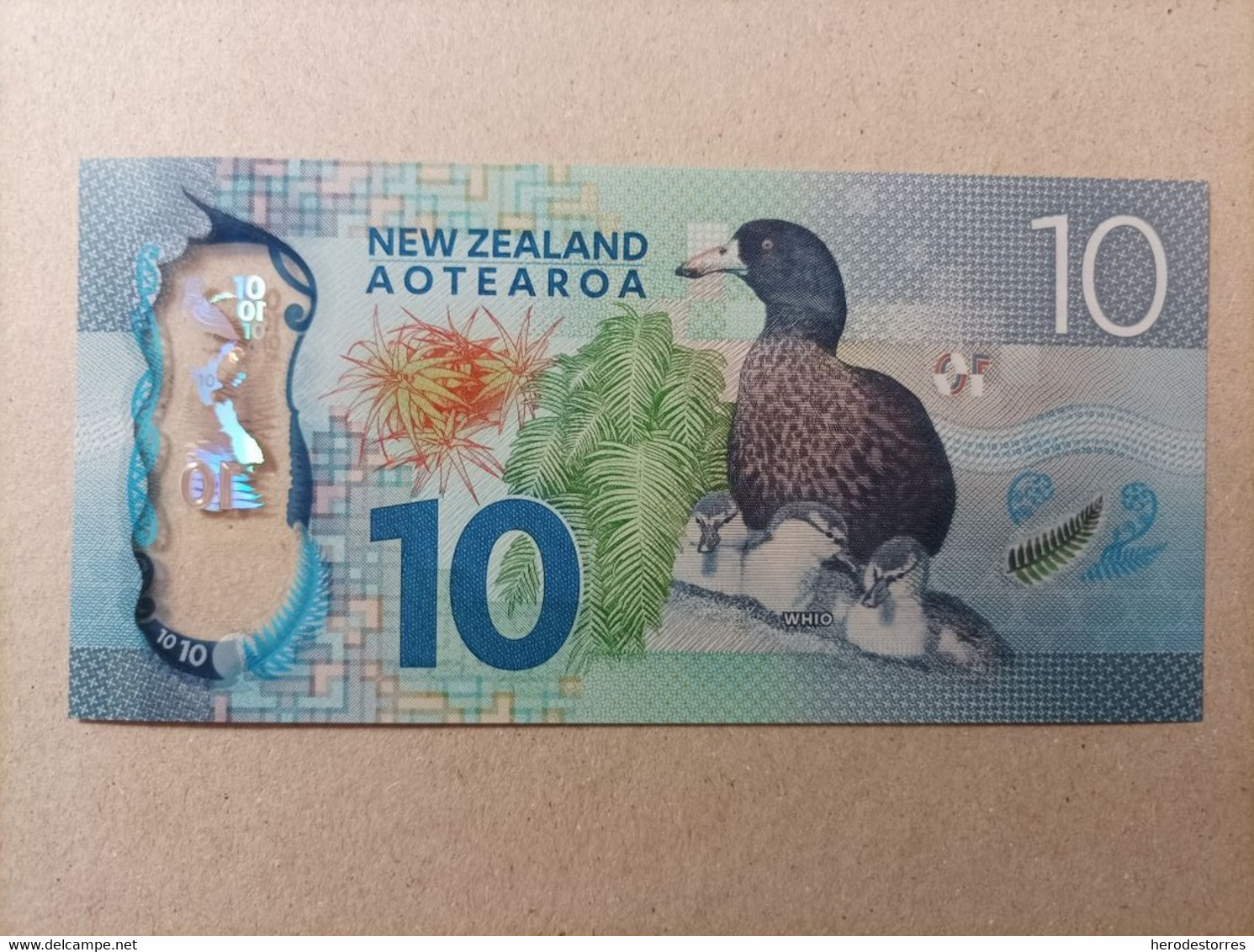 Billete De Nueva Zelanda De 10 Dólar, Año 2015, UNC - Nuova Zelanda