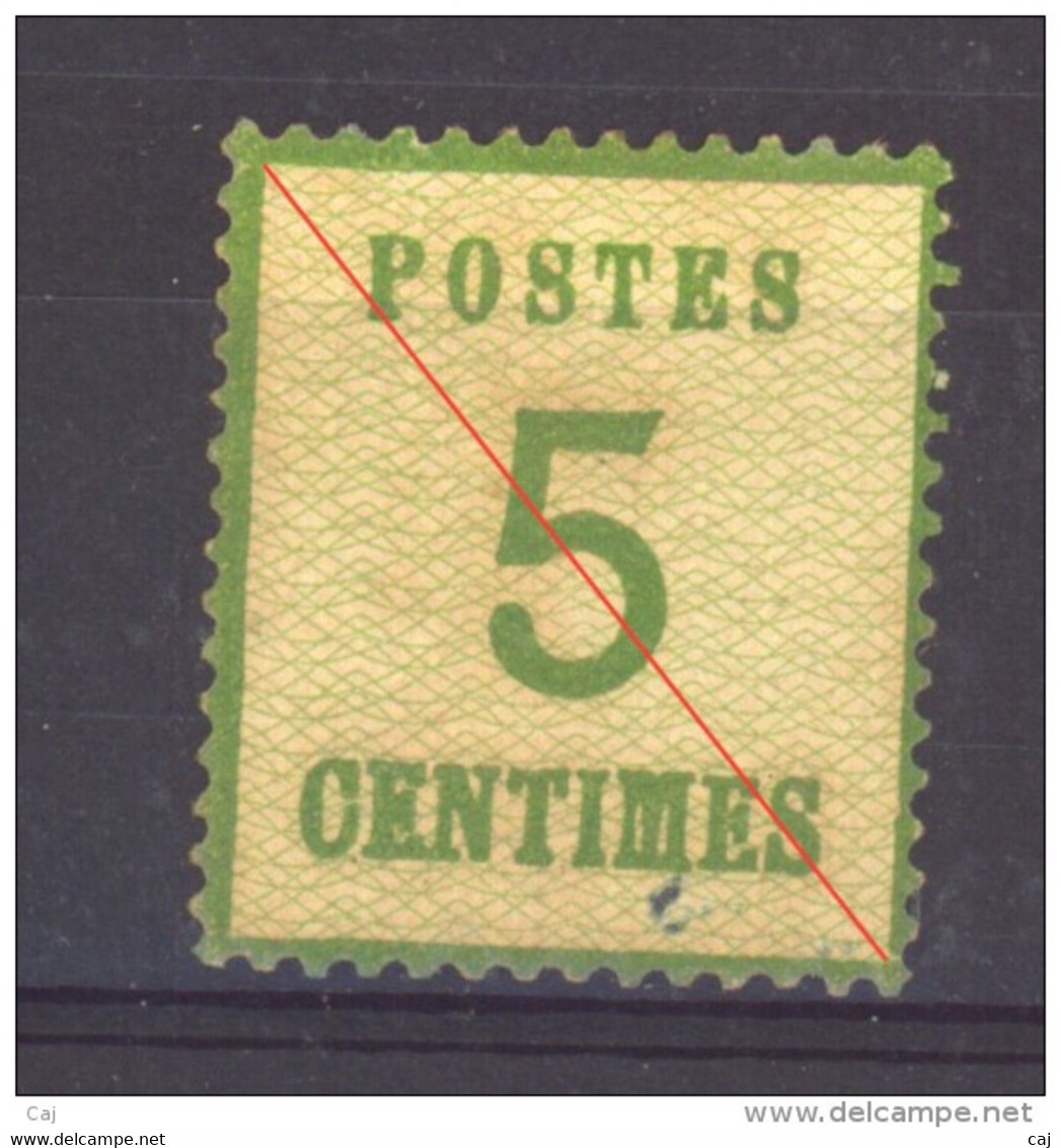 04846  -   France  -  Alsace - Lorraine :   Yv  4  (*) - Unused Stamps