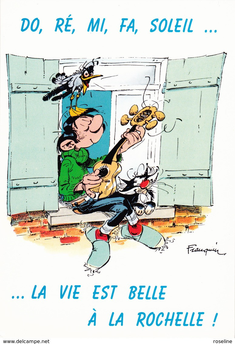 FRANQUIN André Ed Dalix - 10 Ans Francofolies La Rochelle Au Restaurant La Terrasse Gaston  - CPM 10,5x15 TBE 1995 Neuve - Pages