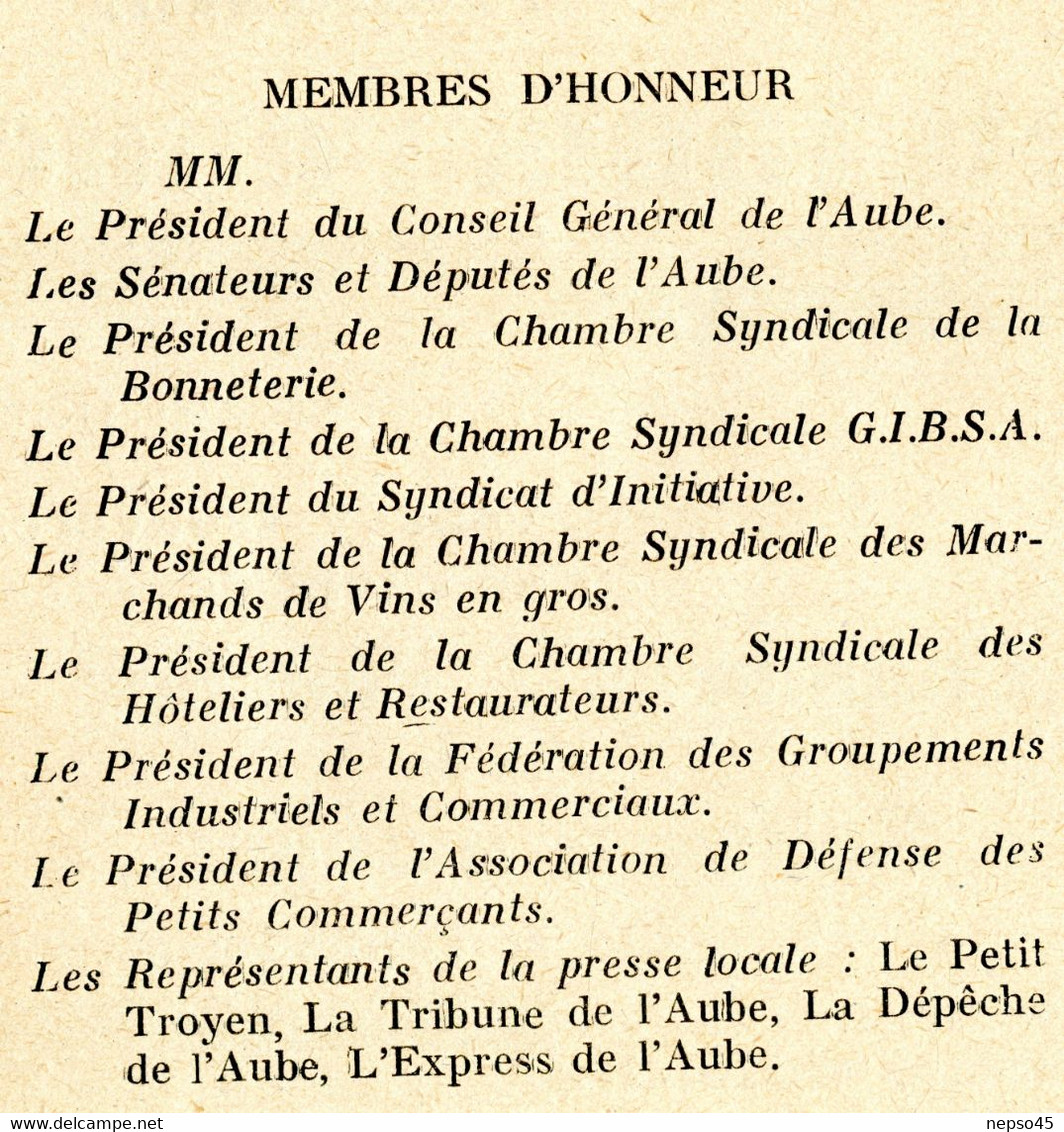 régionalisme.catalogue officiel.3ème Foire de Champagne.Ville de Troyes du 23 au 31 mars 1931.