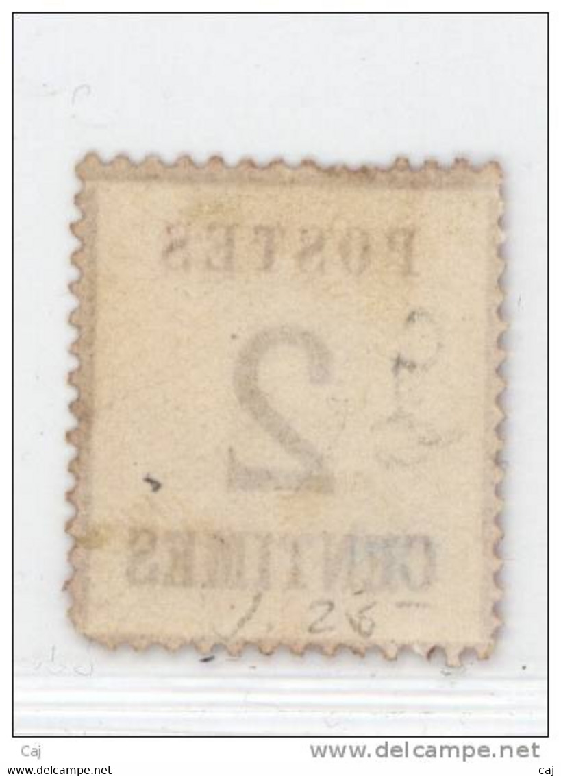France  -  Alsace-Lorraine  :  Yv  2  (*)    ,   Très Bon Centrage            ,     N4 - Unused Stamps