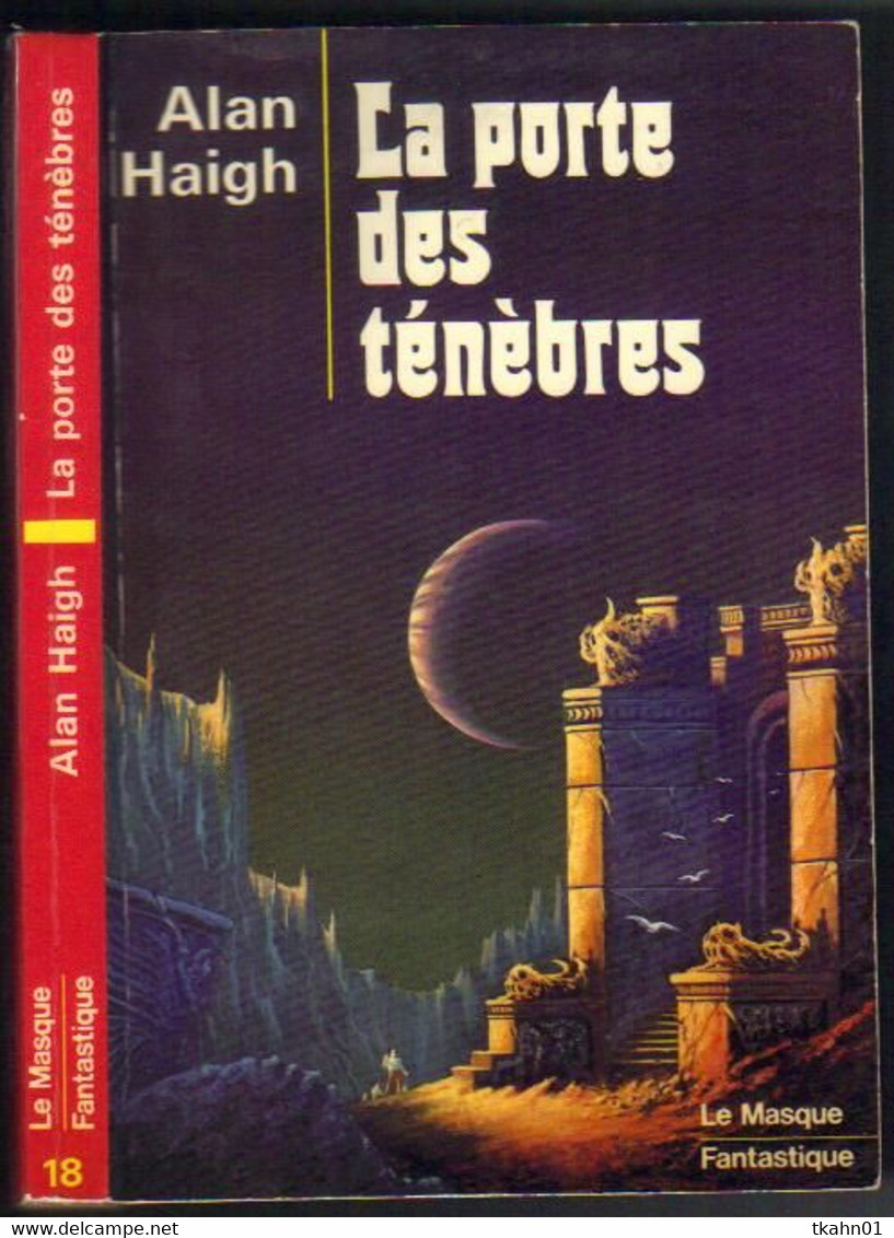 LE MASQUE- FANTASTIQUE ROUGE N° 18 " LA PORTE DES TENEBRES " ALAN-HAIGH - Le Masque Fantastique