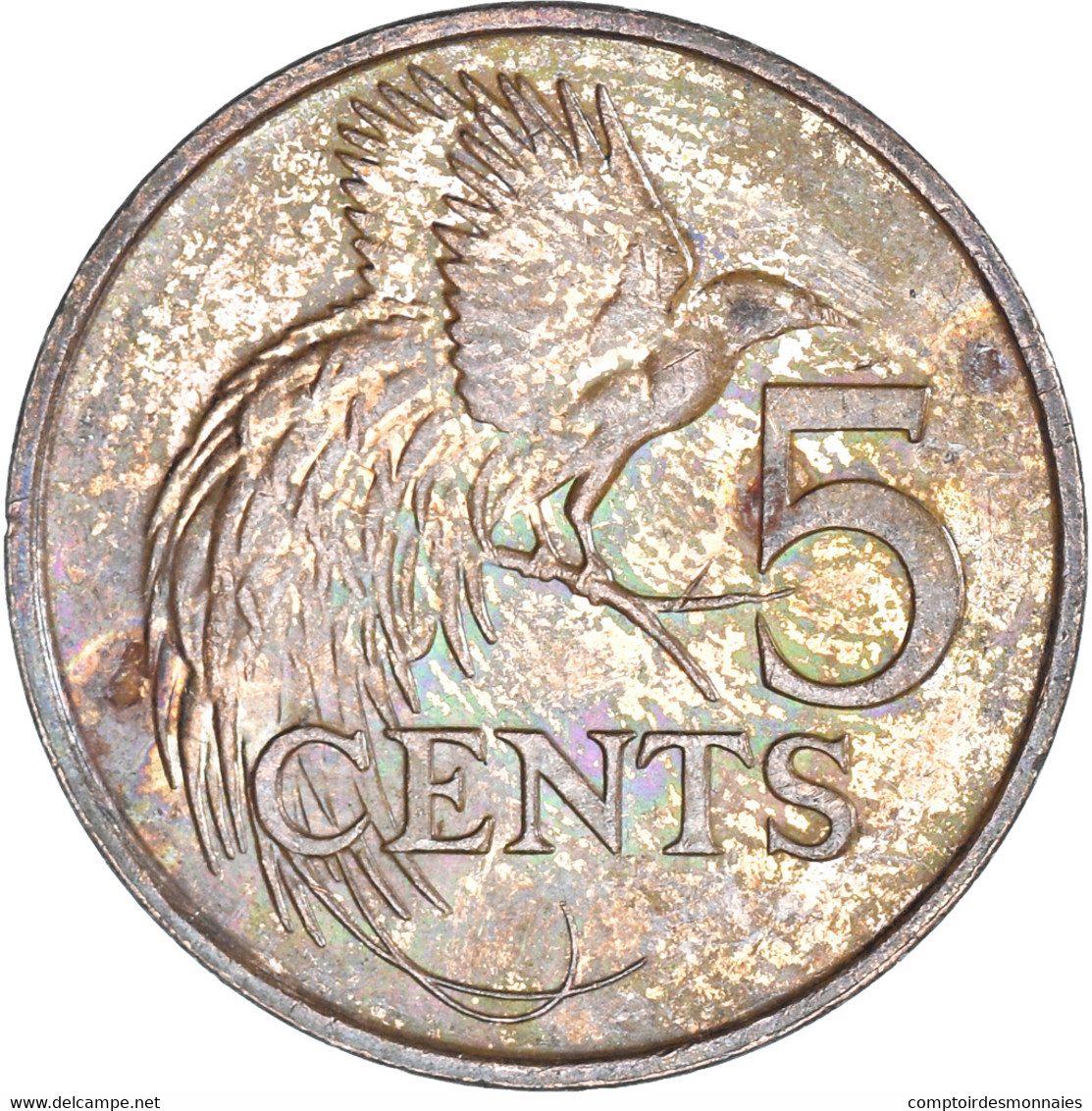 Monnaie, Trinité-et-Tobago, 5 Cents, 2007 - Trinidad En Tobago