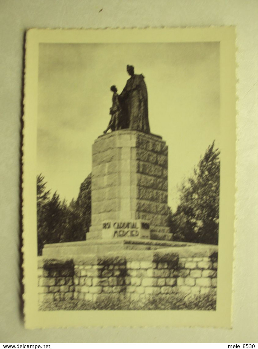 48405 - BRAINE-L'ALLEUD - COLLEGE CARDINAL MRCIER - LE MONUMENT AU CARDINAL MERCIER - ZIE 2 FOTO'S - Braine-l'Alleud