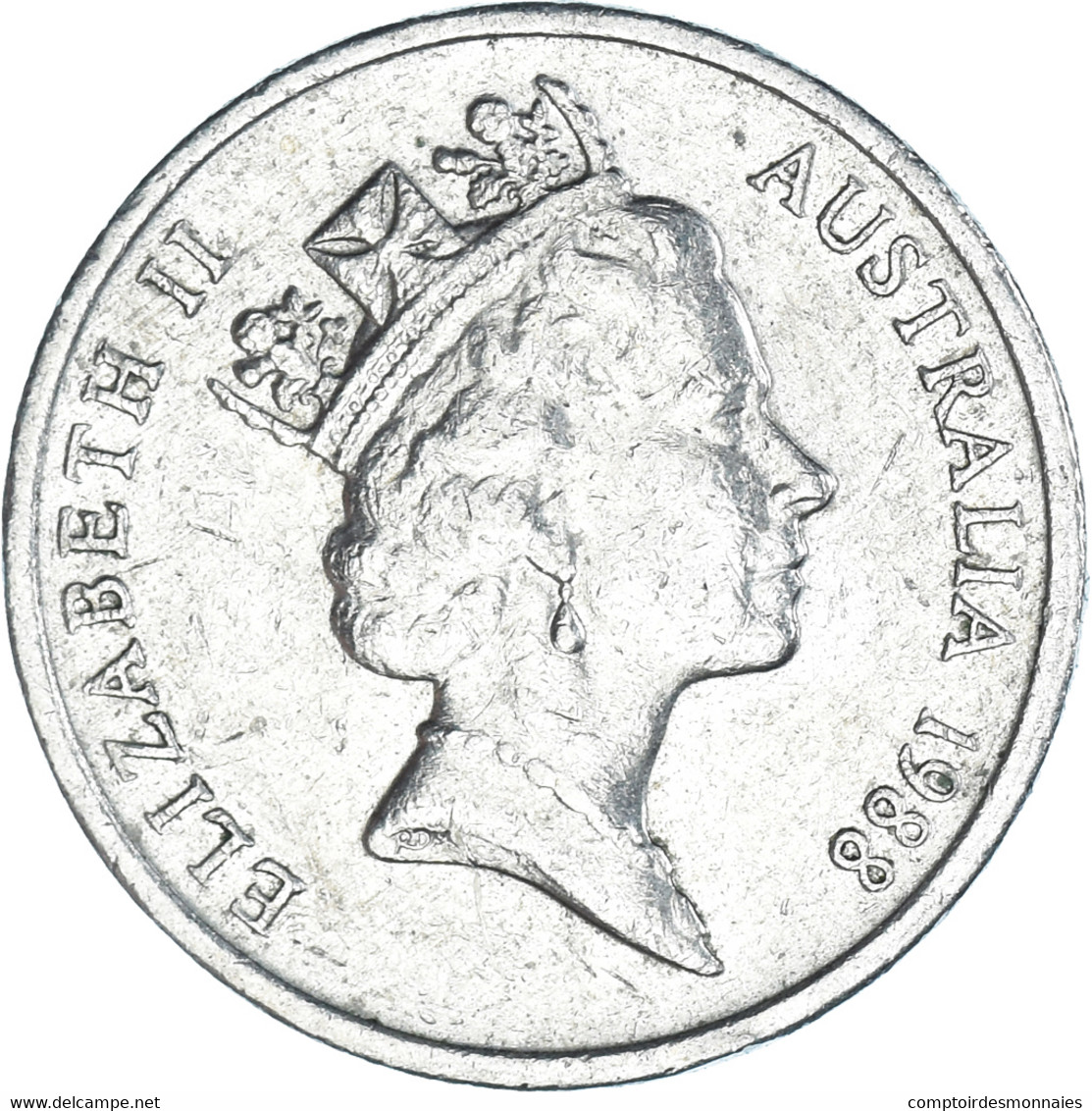 Monnaie, Australie, 5 Cents, 1988 - 5 Cents