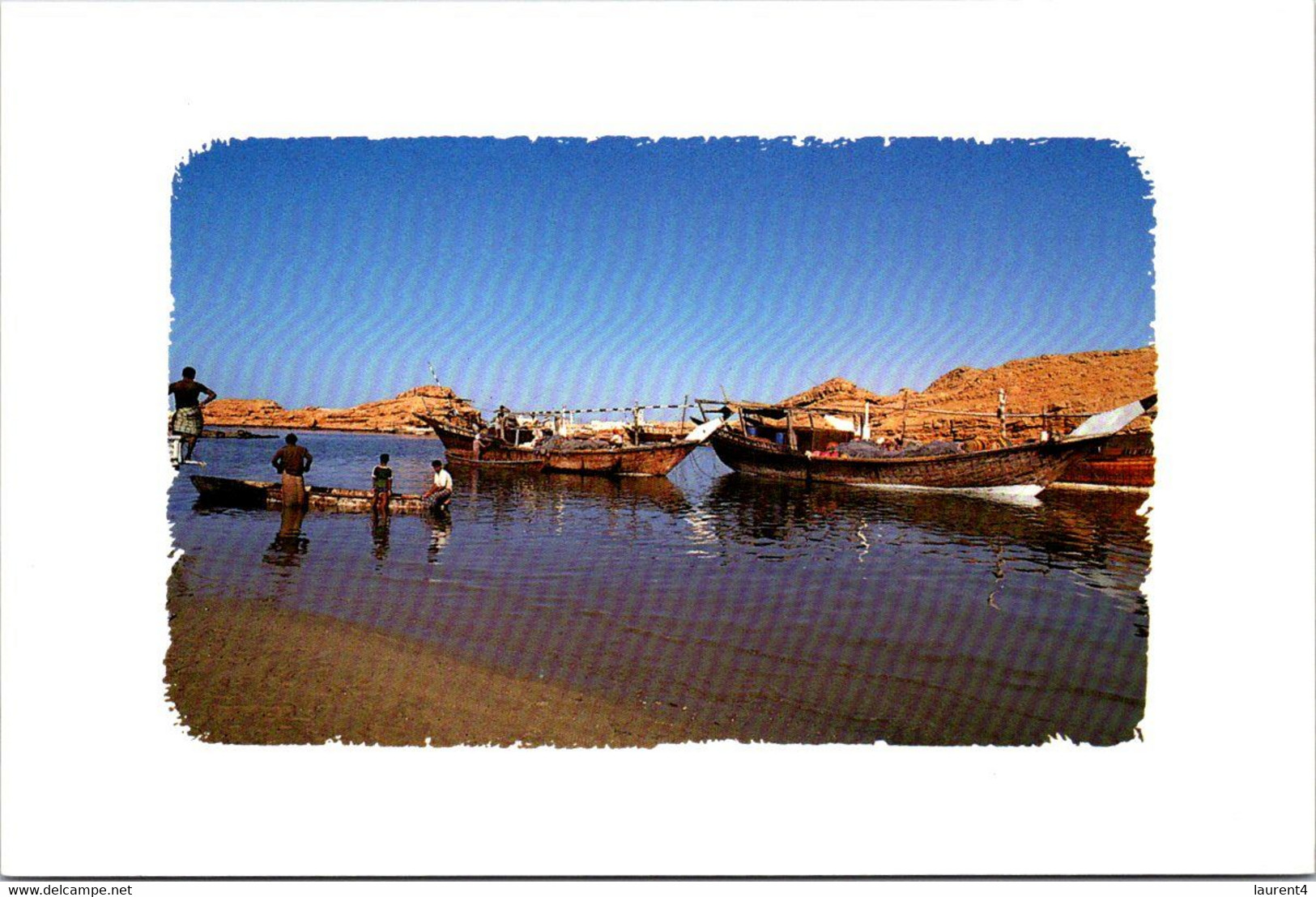 (3 M 30) Sultanate Of Oman - Fishig Boat On Sur River - Oman