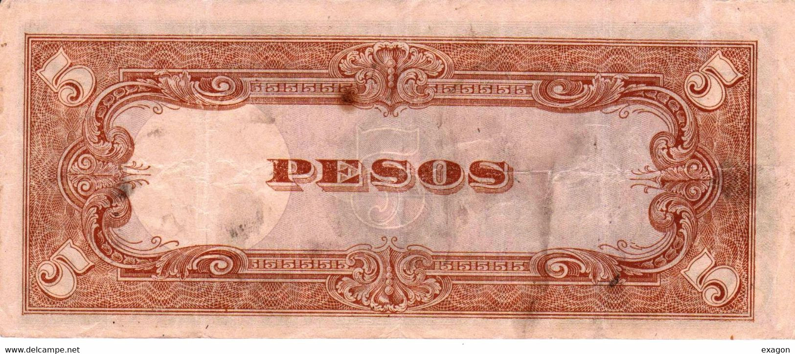 Banconota  Da  1  PESO  - Occupazione Giapponese Delle Filippine 1943.- Stock 98 - Philippines