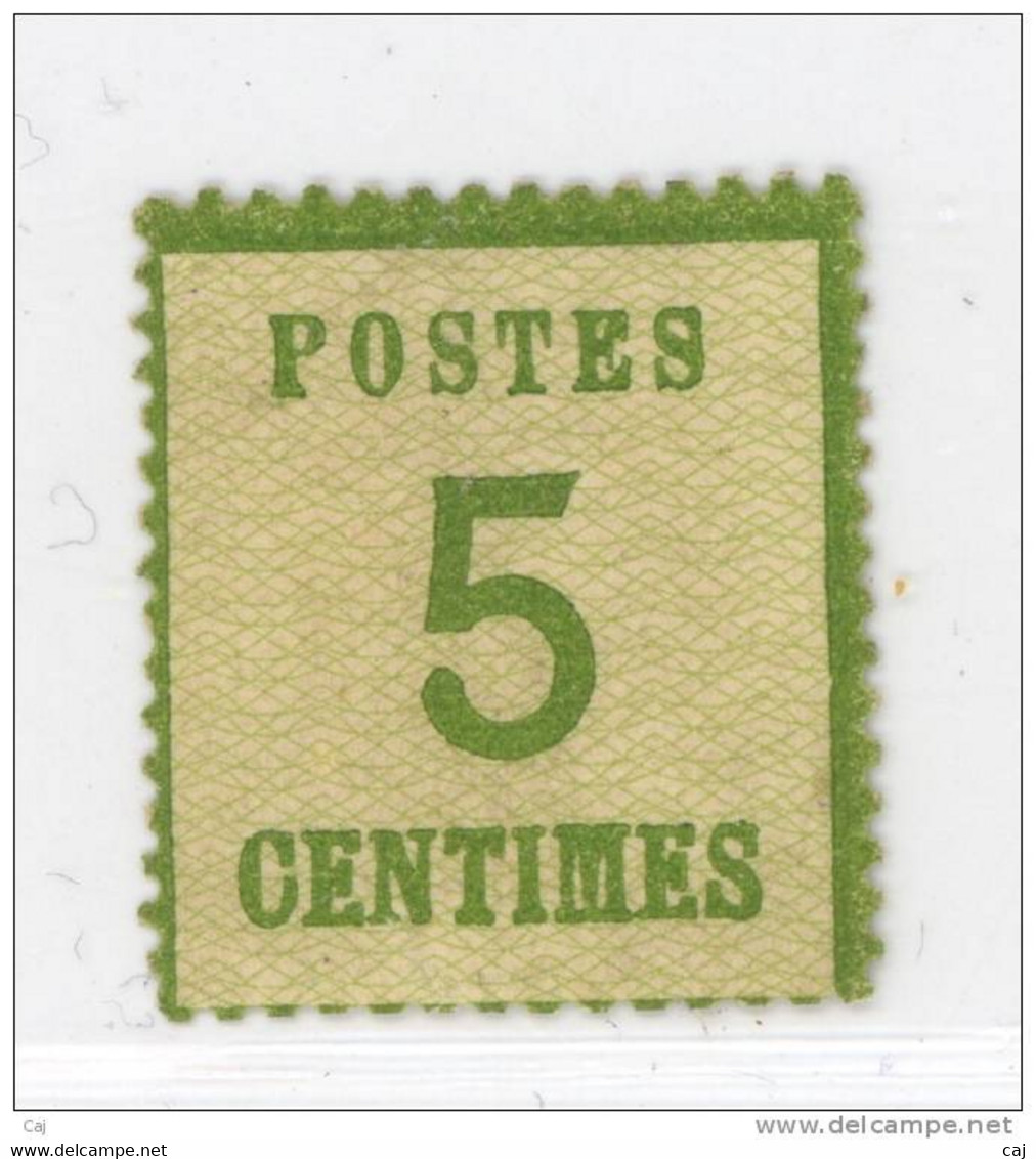 France  -  Alsace-Lorraine  :  Yv  4  (*)          ,      N2 - Unused Stamps