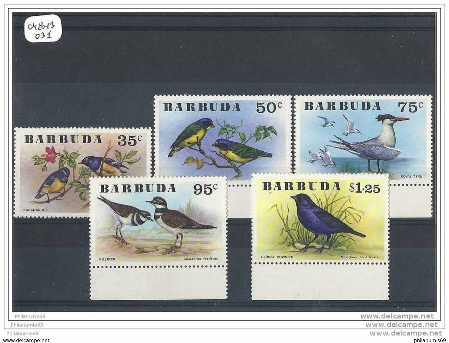 BARBUDA 1976 - YT N° 251/256 NEUF SANS CHARNIERE ** GOMME D'ORIGINE LUXE - Barbuda (...-1981)