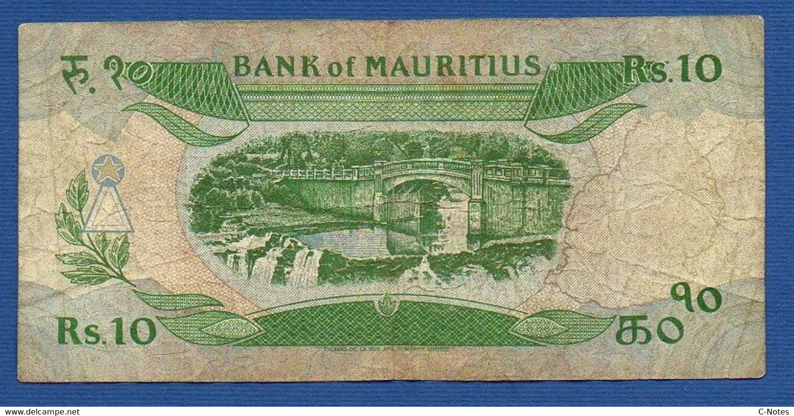 MAURITIUS - P.35 – 10 Rupees ND (1985) CIRCULATED, Serie A/69 949511 - Maurice