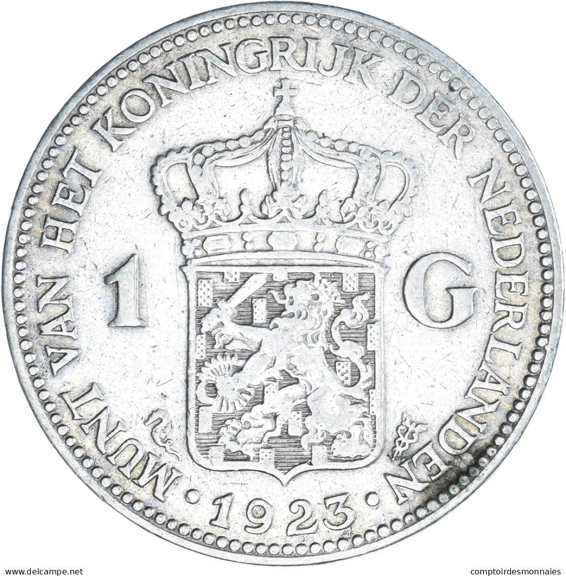 Monnaie, Pays-Bas, Gulden, 1923 - 1 Gulden