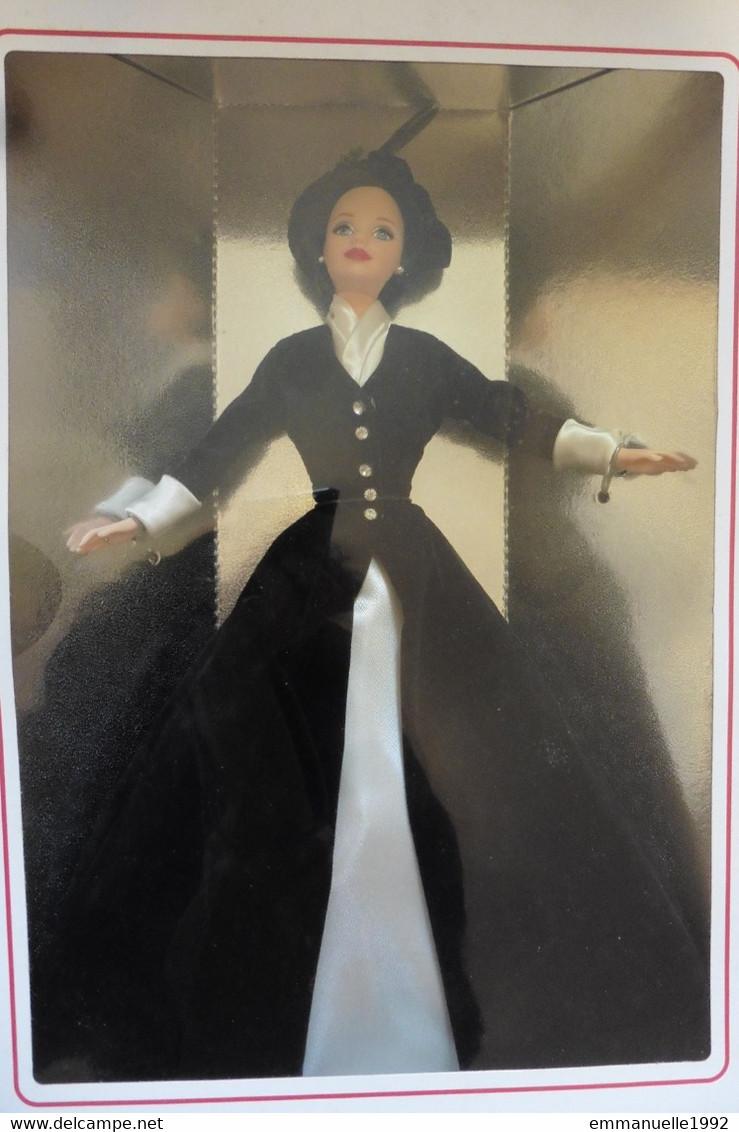 Barbie Romantic Interlude 1996 Classique Collection Collector Edition Mattel Robe Velours Noir Et Satin Blanc - Barbie