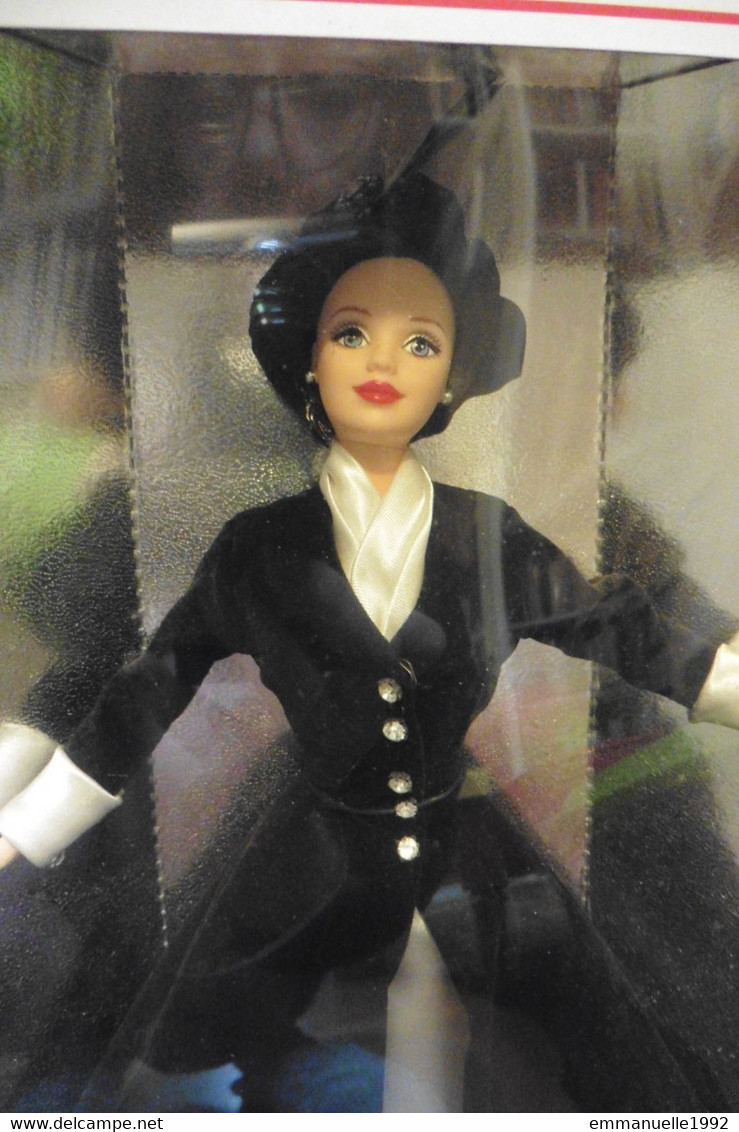 Barbie Romantic Interlude 1996 Classique Collection Collector Edition Mattel Robe Velours Noir Et Satin Blanc - Barbie