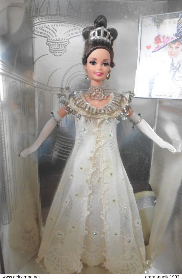 Barbie Audrey Hepburn as Eliza Doolittle in My Fair Lady 1995 robe de bal ball gown