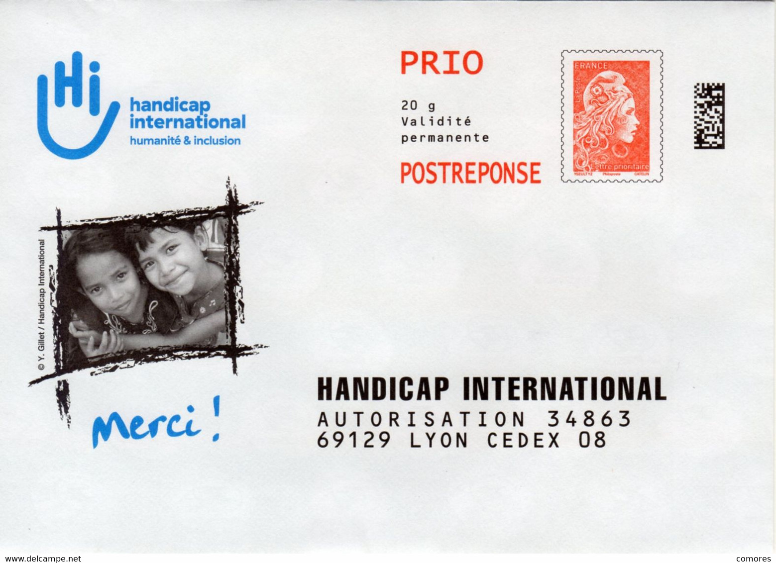 Pret A Poster Reponse PRIO (PAP) Handicap International Agr.368026 (Marianne Yseult-Catelin) - PAP: Antwort