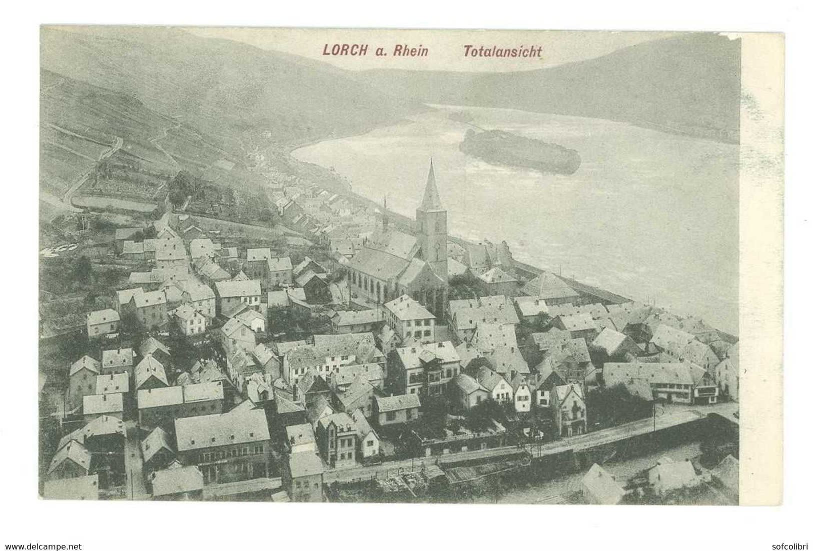 LORCH  A. RHEIN - TOTALANSICHT - Lorsch